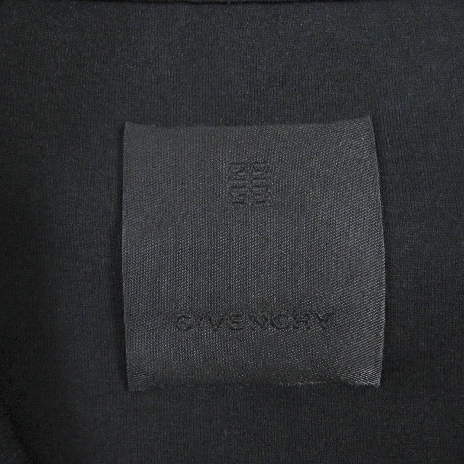 Givenchy 4G Logo Embroidery T-shirt Black L