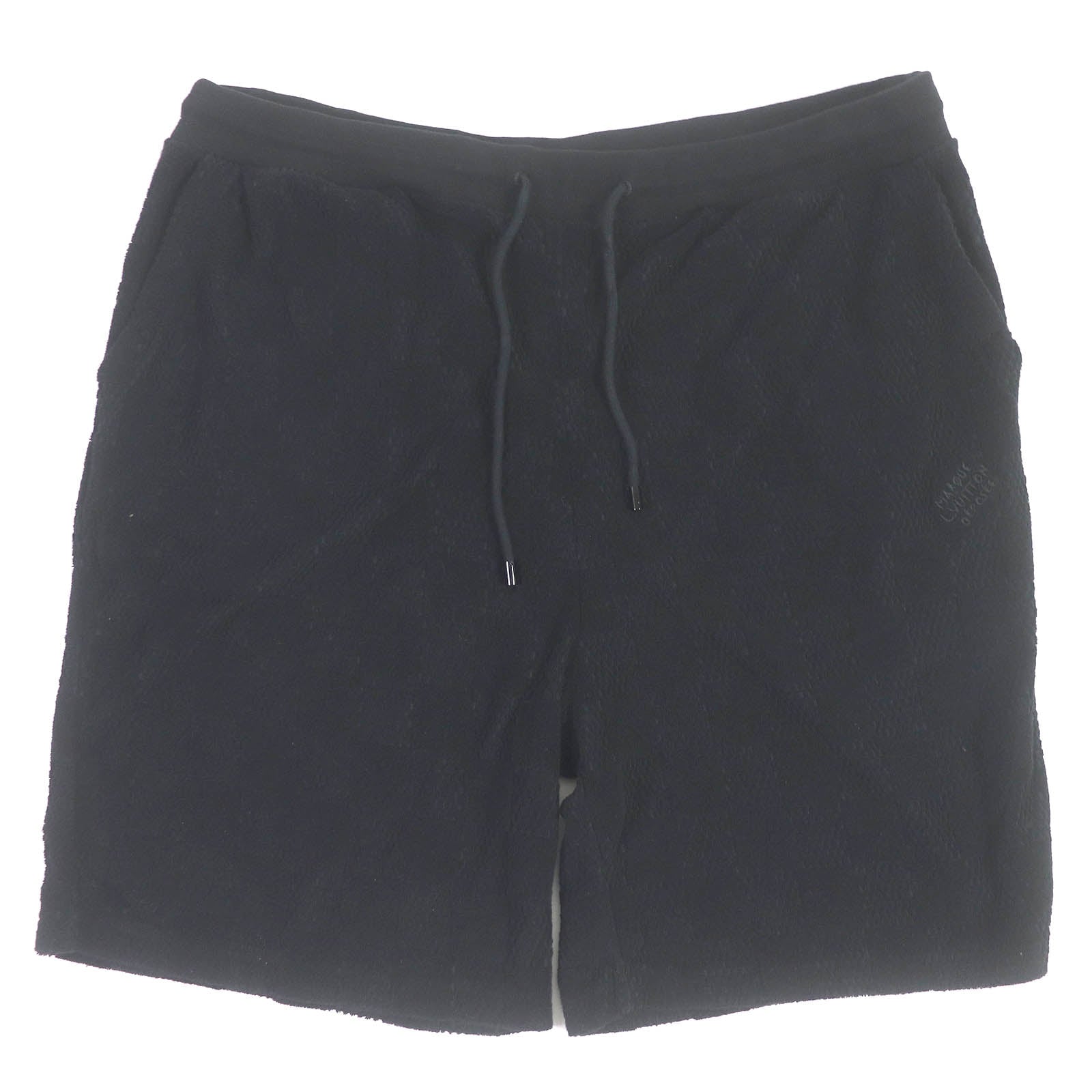 Louis Vuitton Damier Cotton Nylon Shorts Black