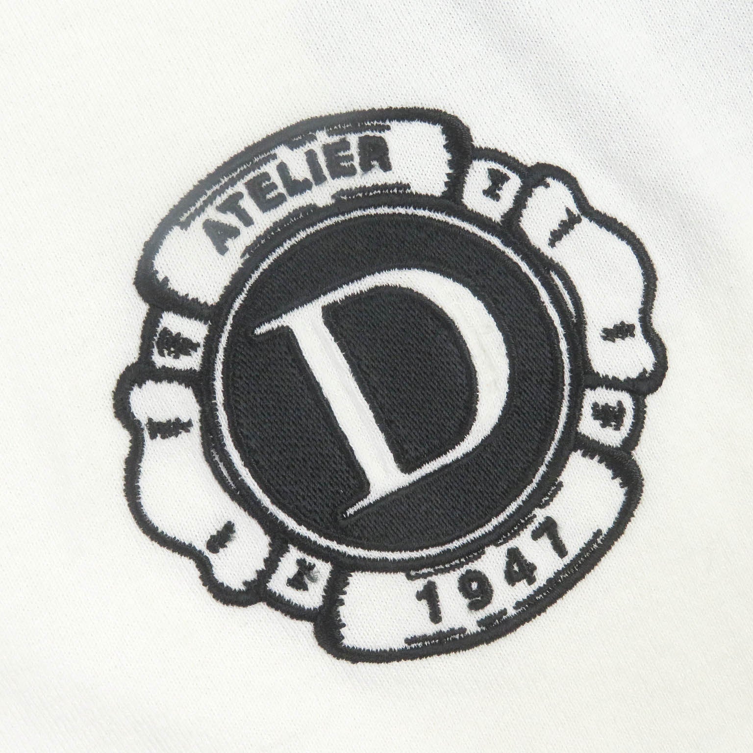 Dior Cotton Silk Short Sleeve Knit T-Shirt M