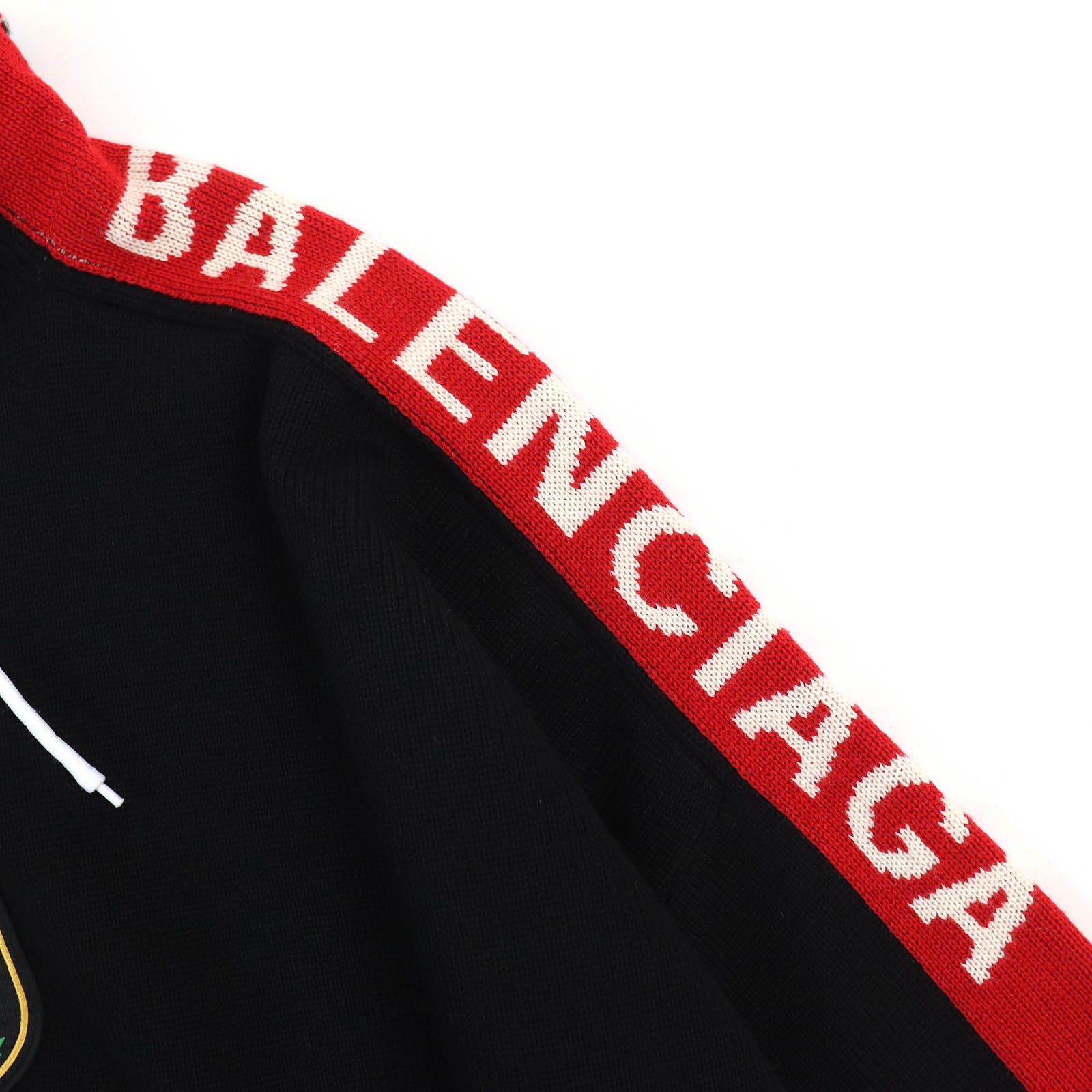 Balenciaga Sleeve Pride Hoodie Wool Cotton XS