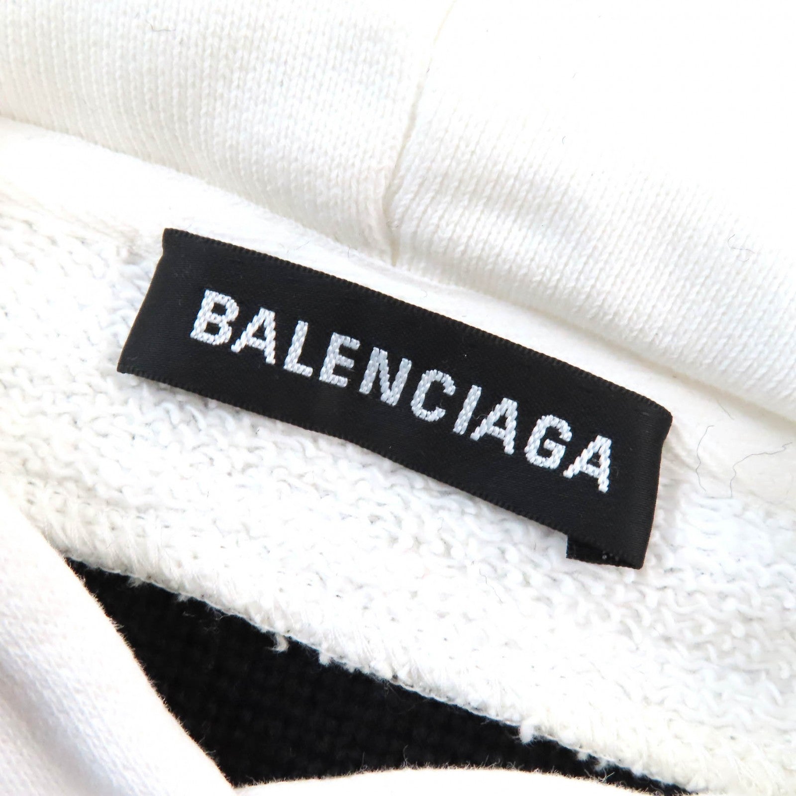 Balenciaga Sleeve Pride Hoodie Wool Cotton XS