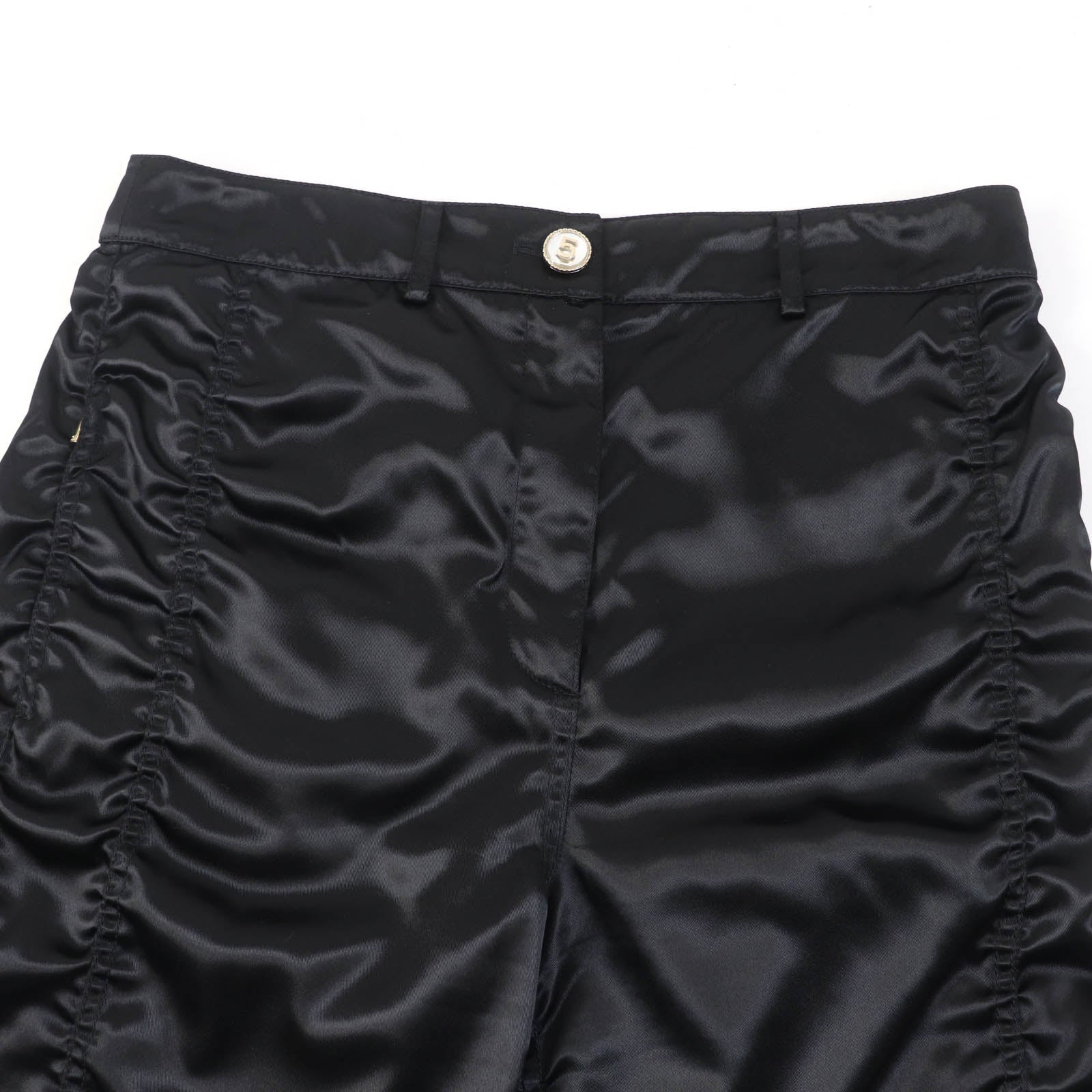 Chanel Nylon Acetate Shorts Black Women