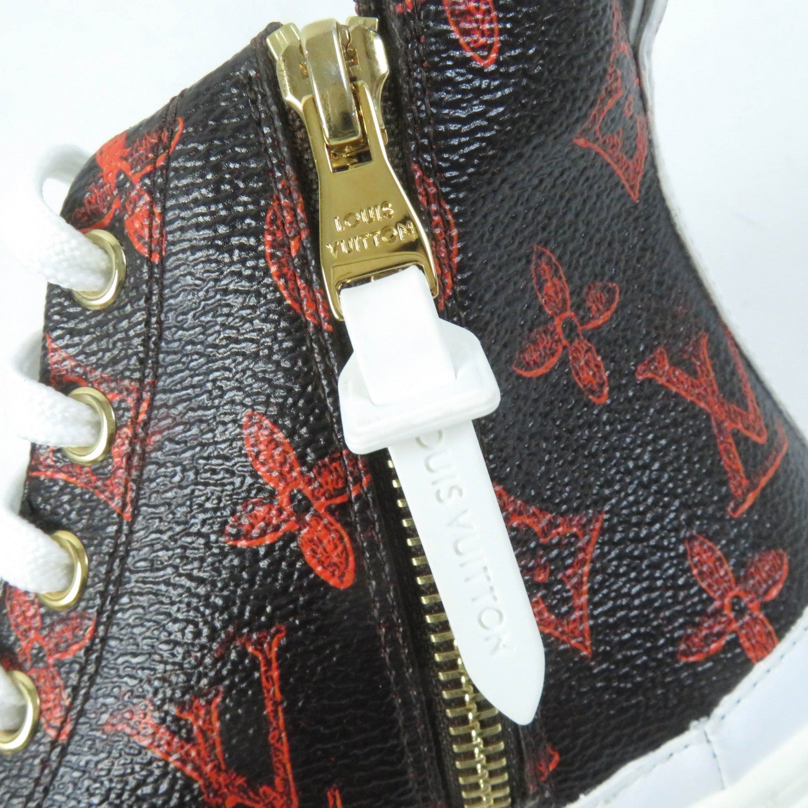 Louis Vuitton Catgram Monogram Sneakers Brown 35