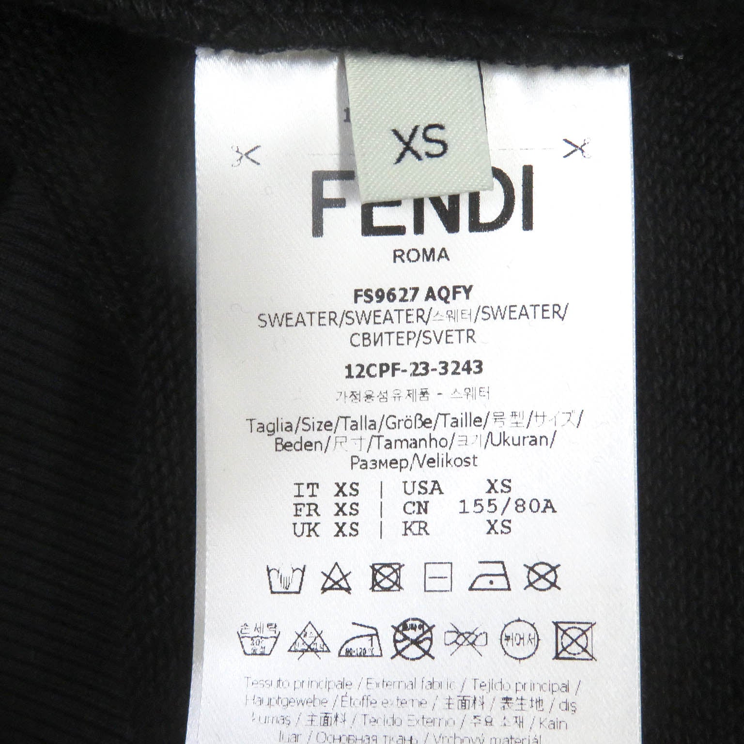 Fendi FRGMT FS9627 Cotton Jacket XS