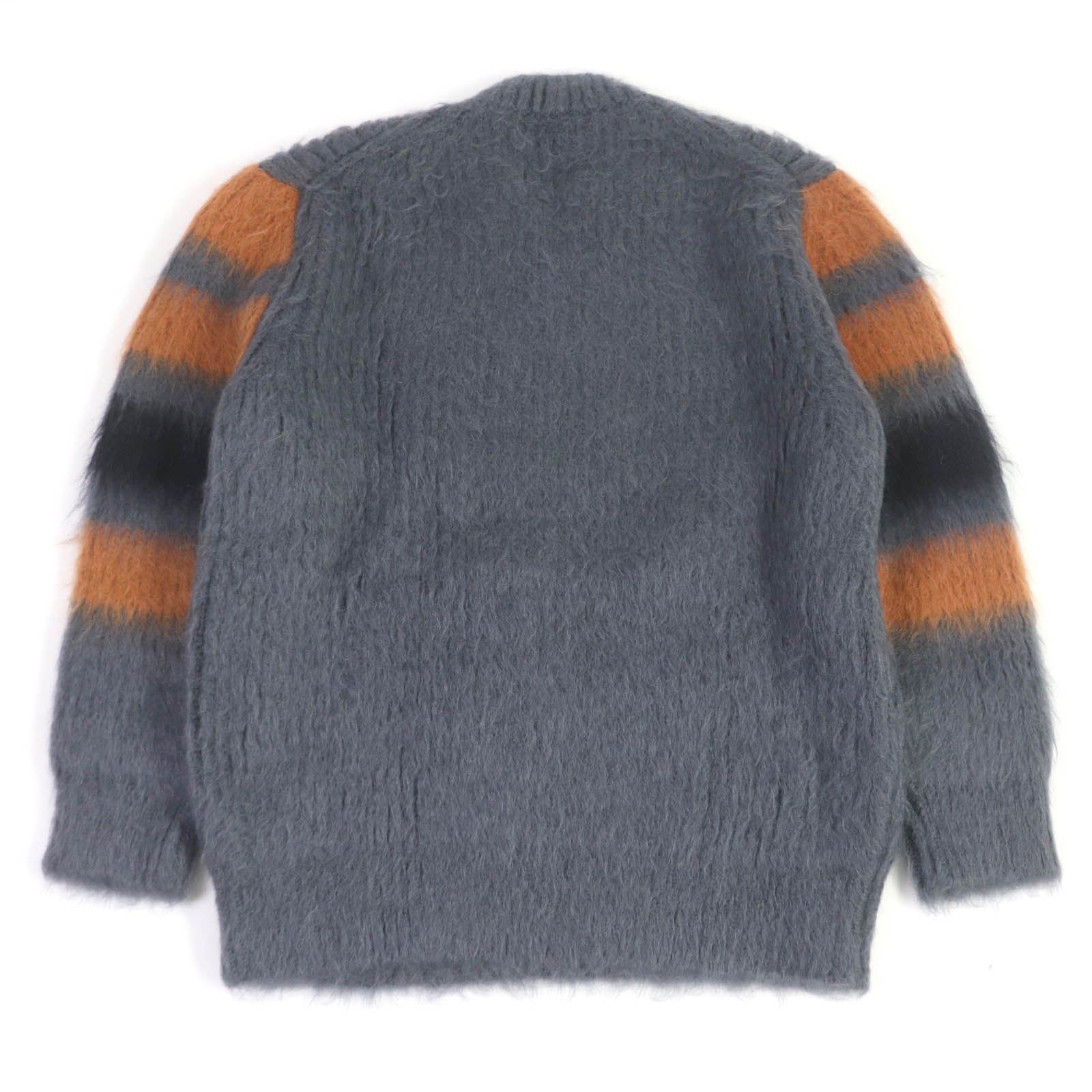 Burberry Mohair Silk Striped Knit Sweater XS