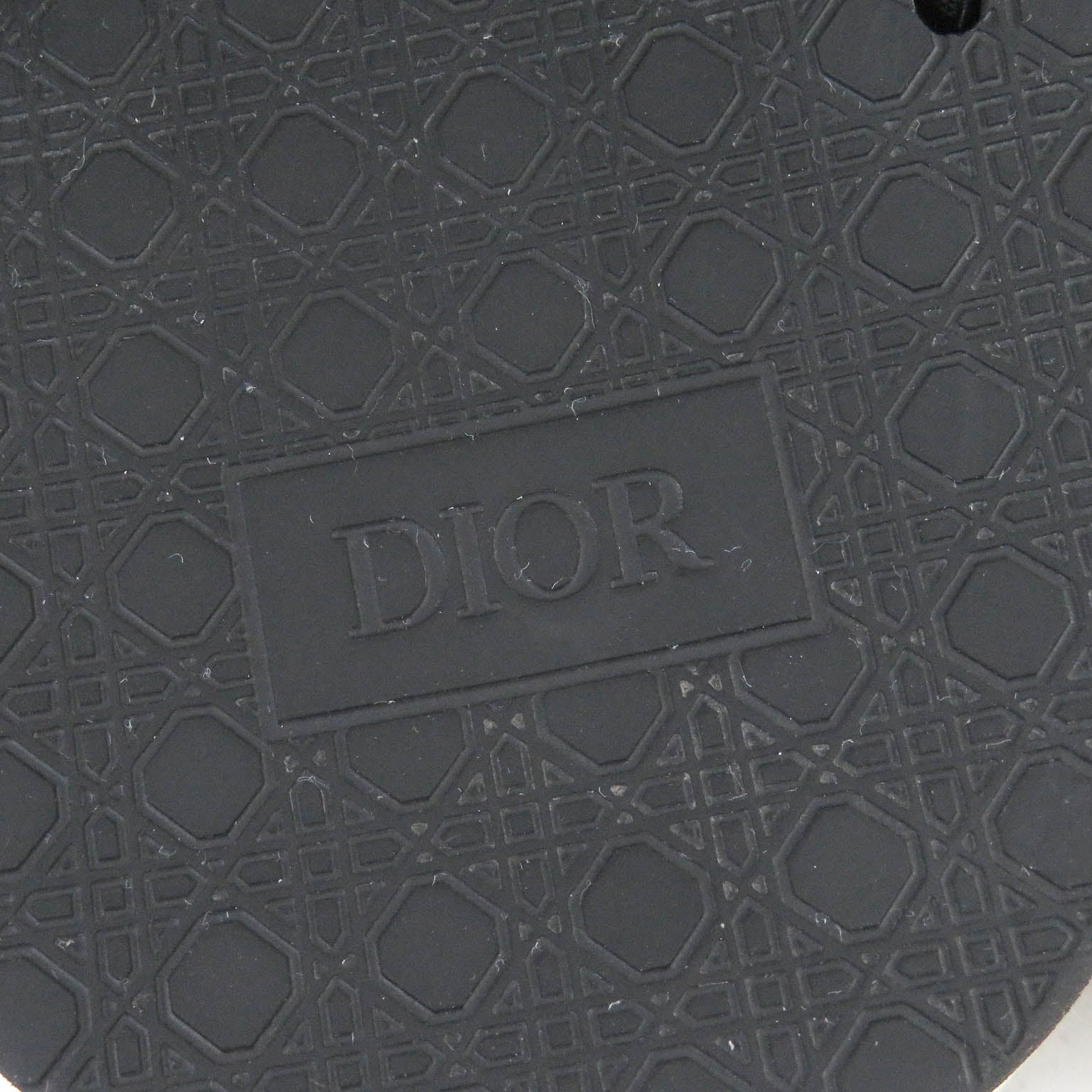 Dior Alpha Oblique Jacquard Leather Sandals