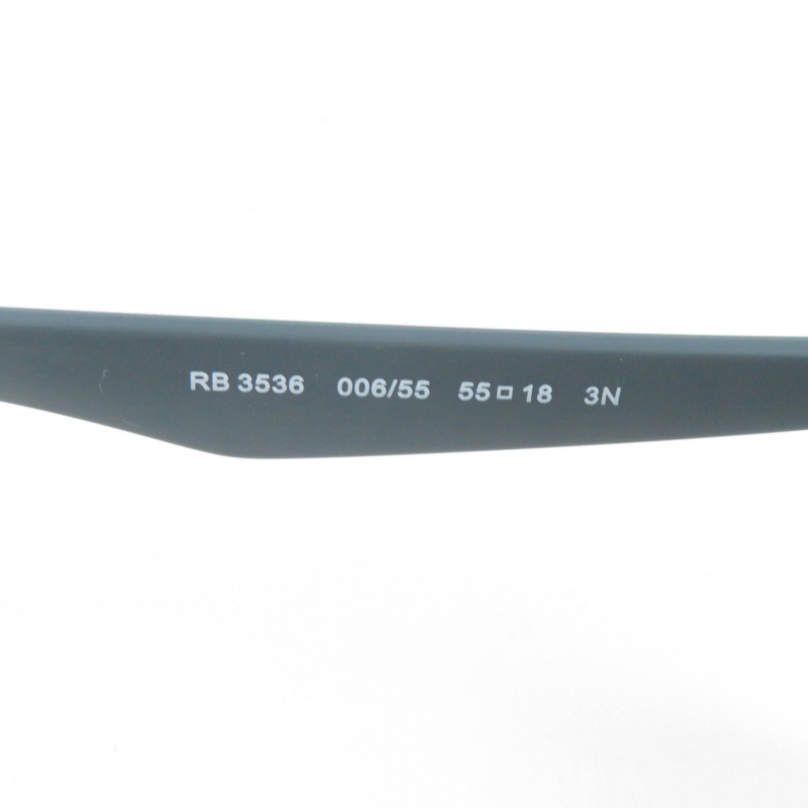 Ray-Ban RB3536 Sunglasses Black Grey