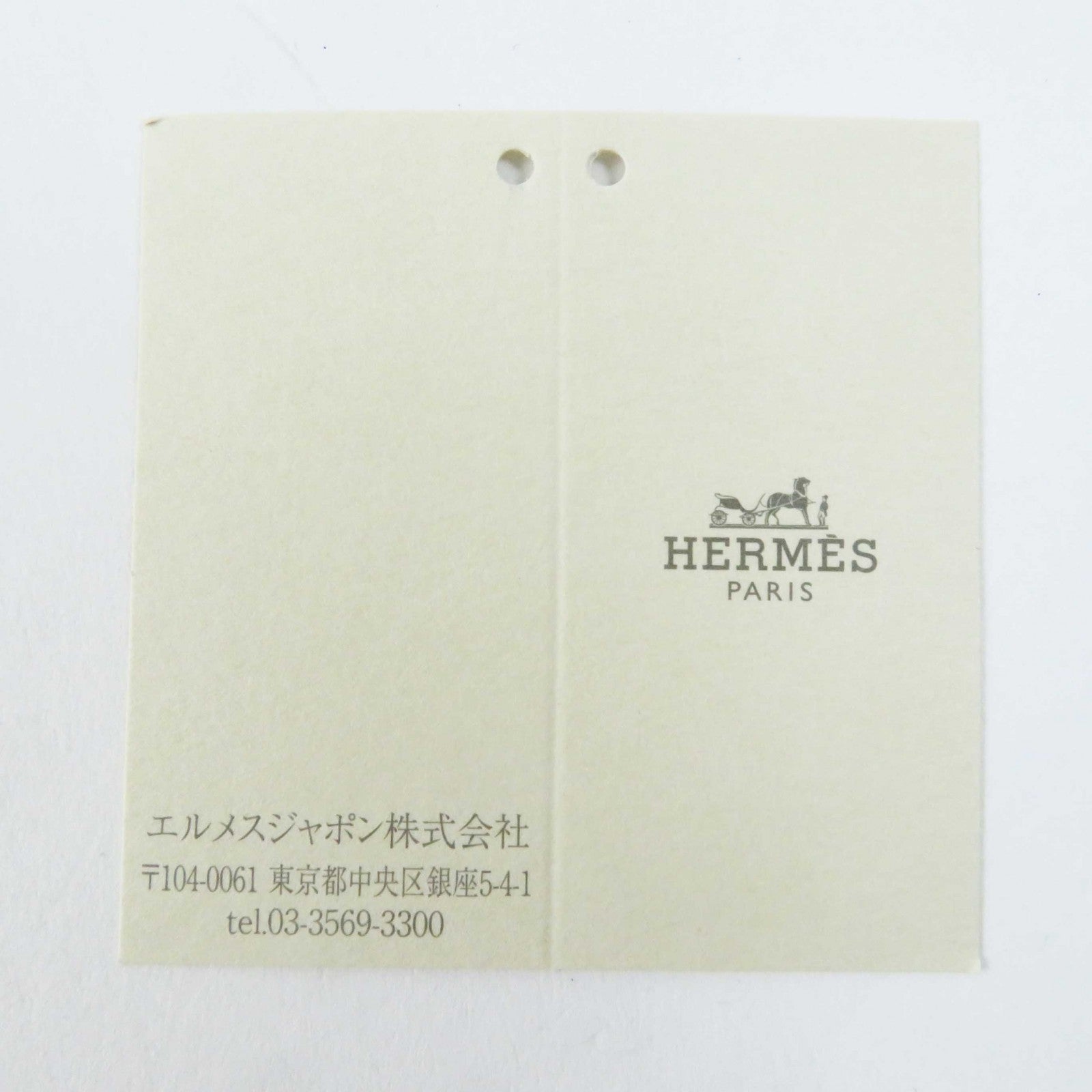 Hermes Claudia Metal Lambskin Silk Hair Accessory