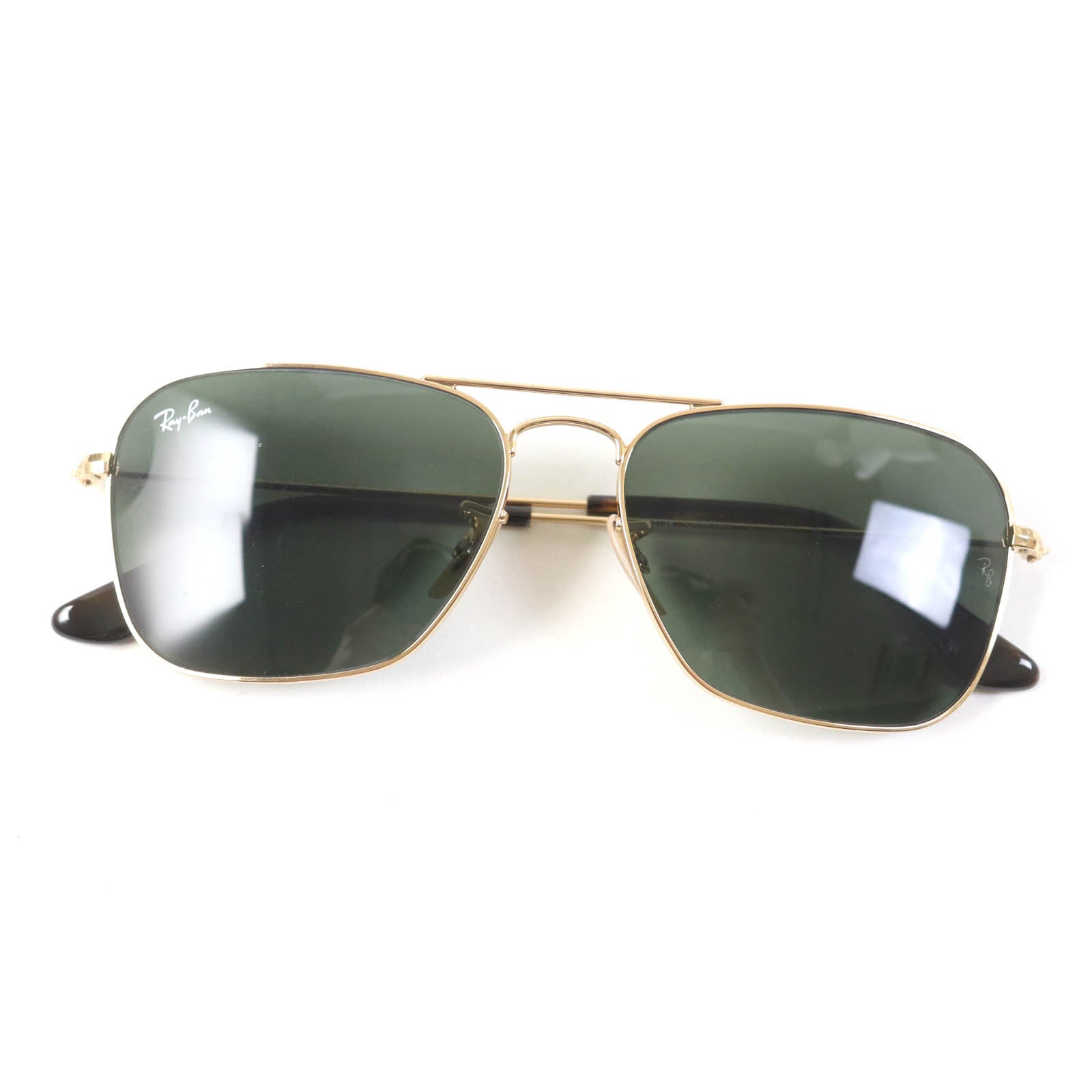 Ray-Ban RB3136 Caravan Metal Sunglasses Gold