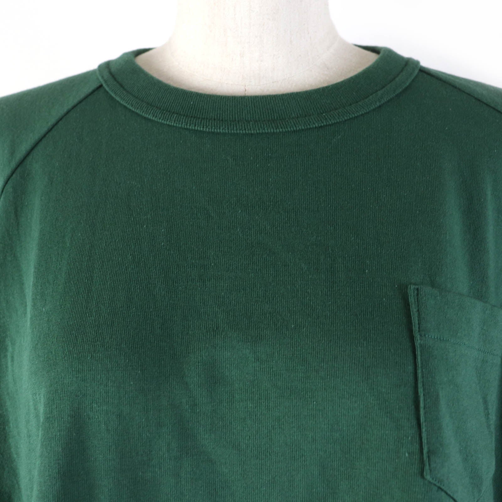 Sacai Cotton Polyester Satin Jersey T-shirt Green