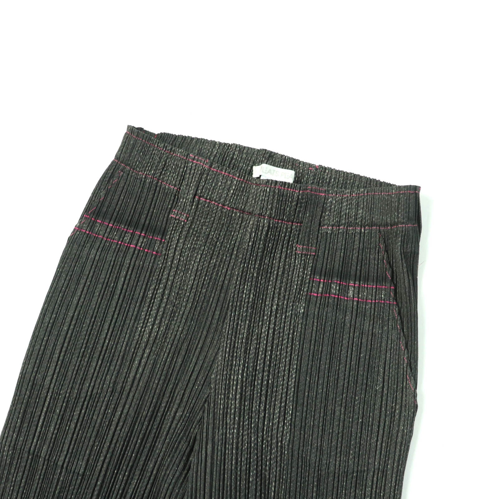 PLEATS PLEASE Star Print Pleated Pants Gray