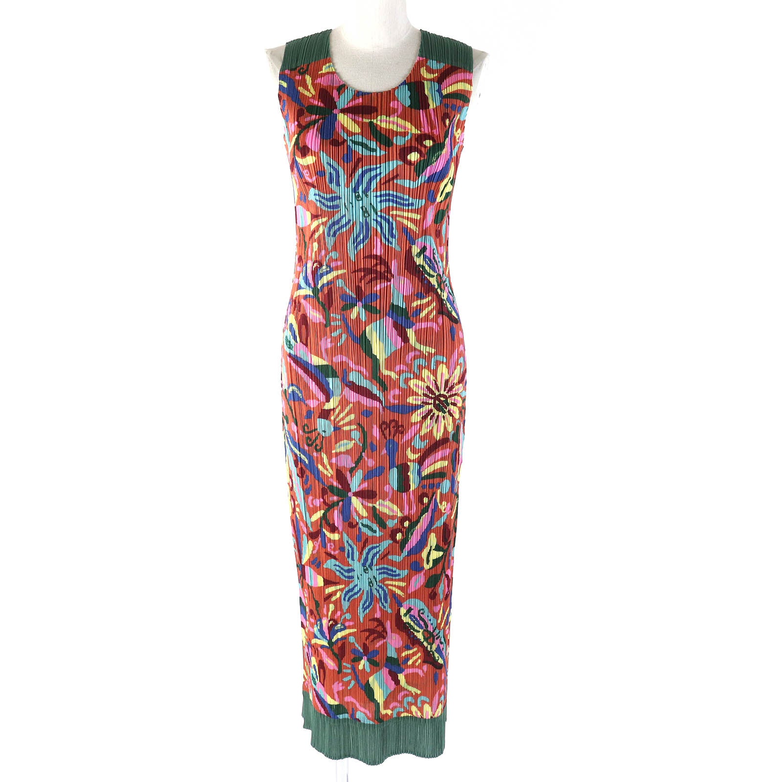 PLEATS PLEASE PP63-JH585 Multicolor Dress