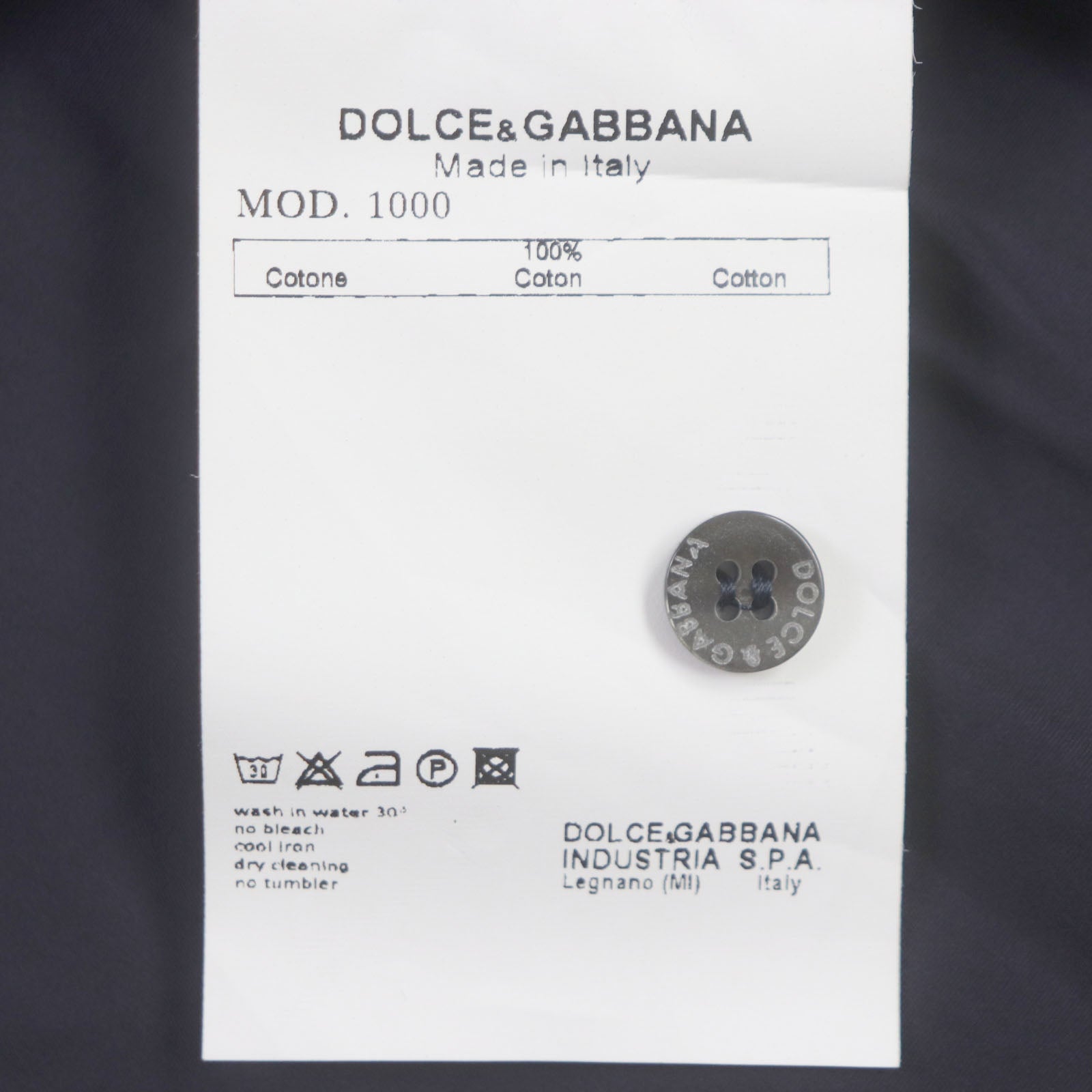 Dolce & Gabbana Cotton Embroidered Logo Shirt Set