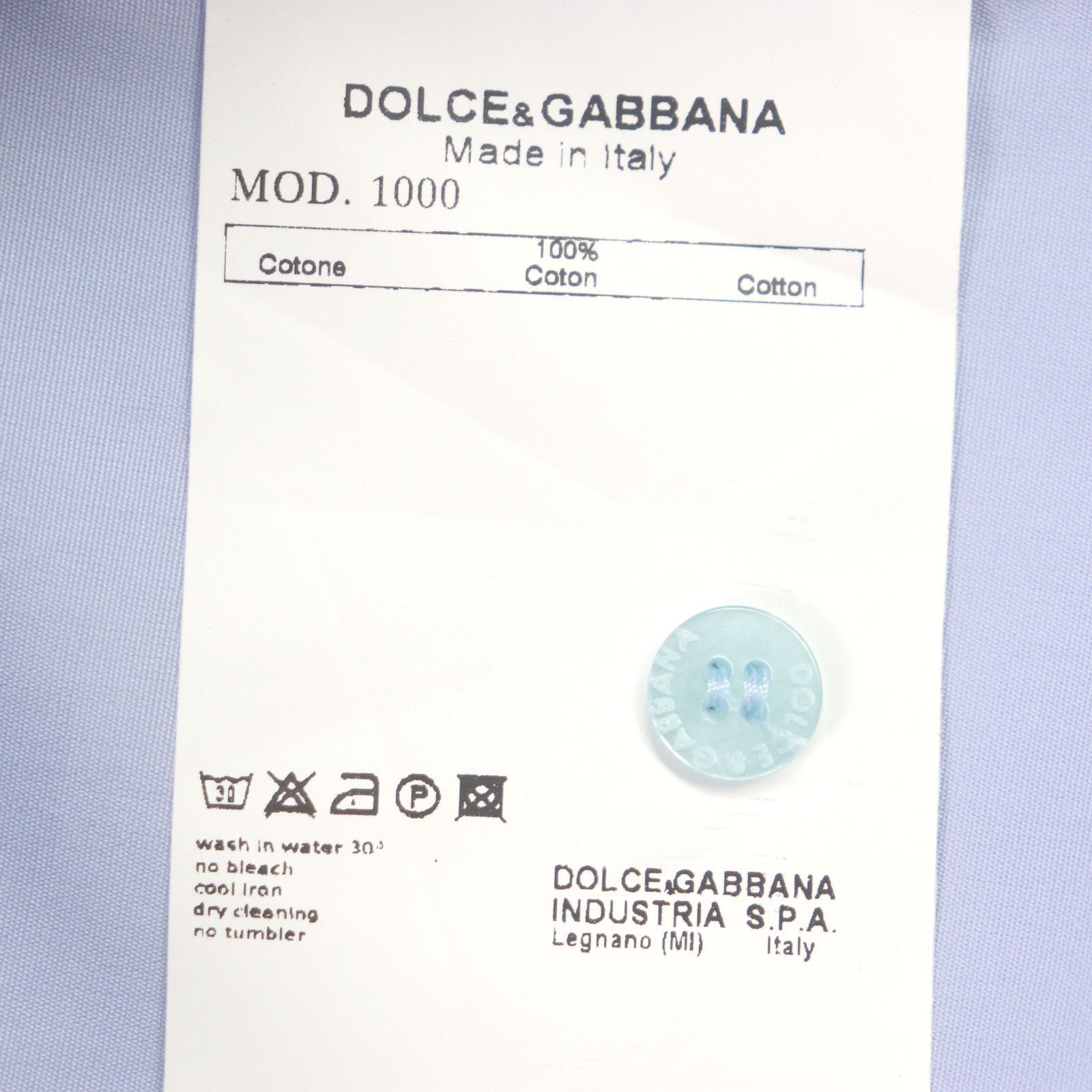 Dolce & Gabbana Cotton Embroidered Logo Shirt Set