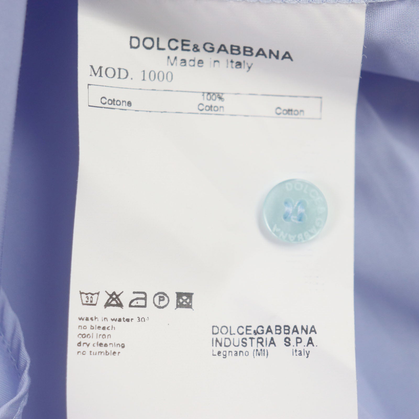 Dolce & Gabbana Cotton Embroidered Logo Shirt Set