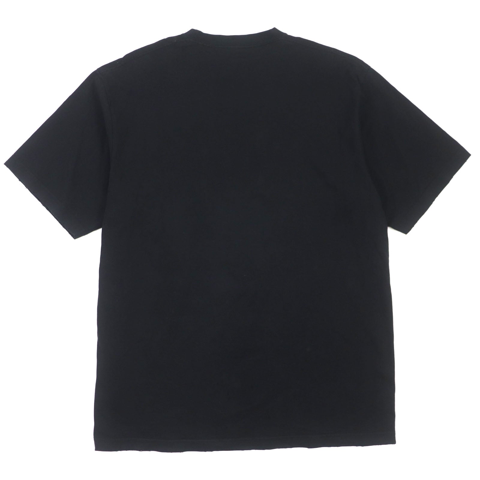 Balenciaga Logo Print Oversized T-shirt Black XXS