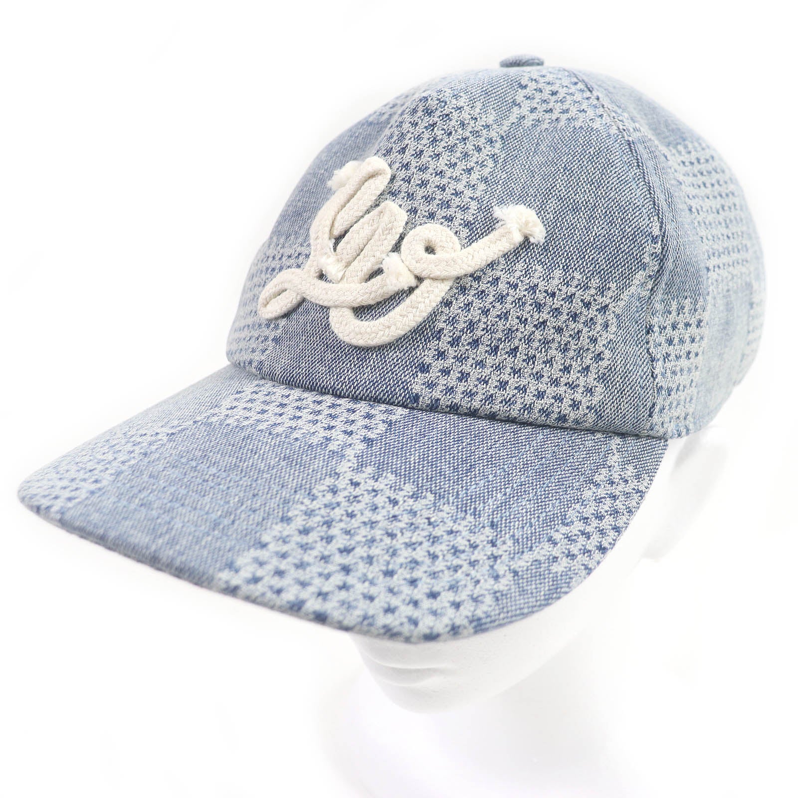 Louis Vuitton Damier Denim 3D Cap M7534L