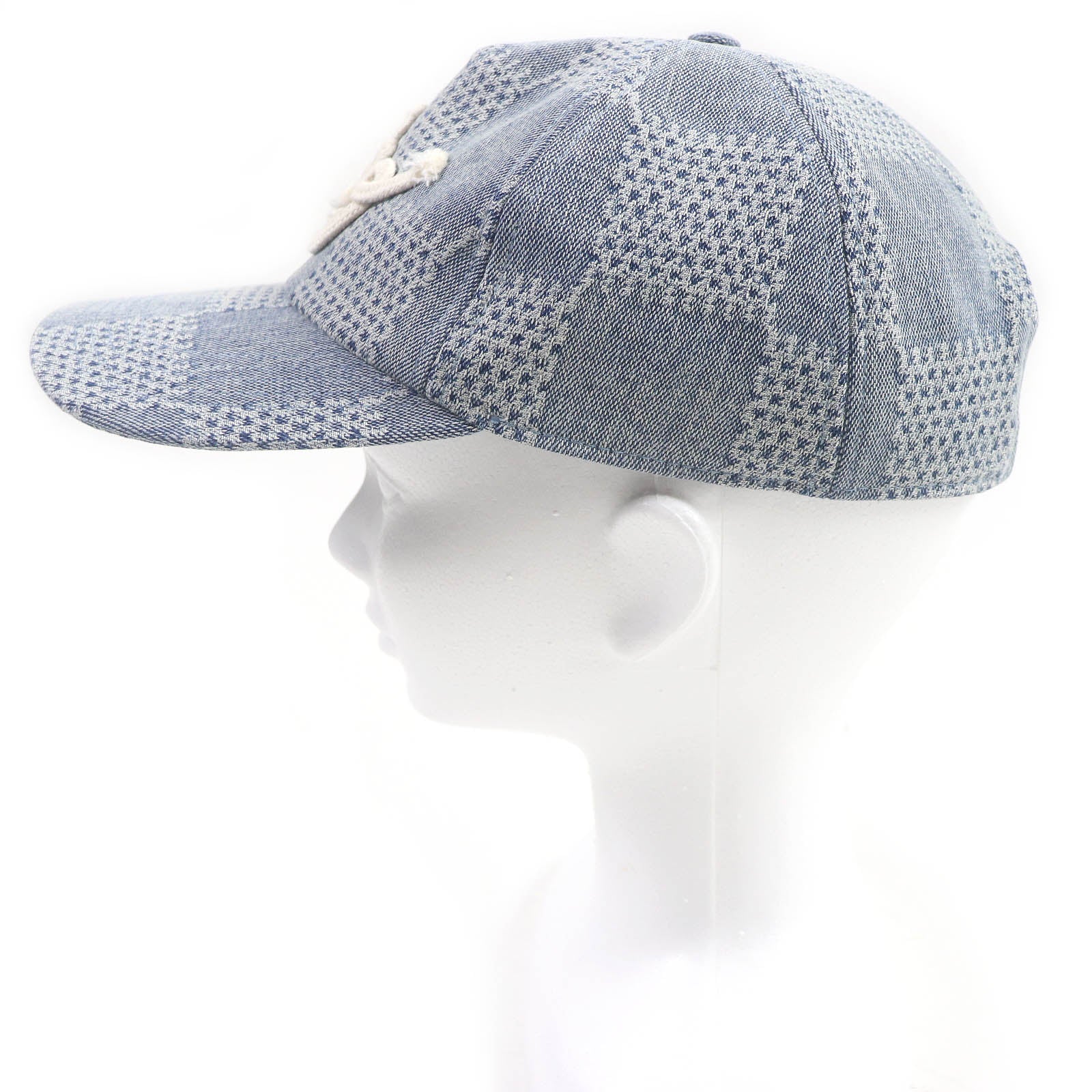 Louis Vuitton Damier Denim 3D Cap M7534L