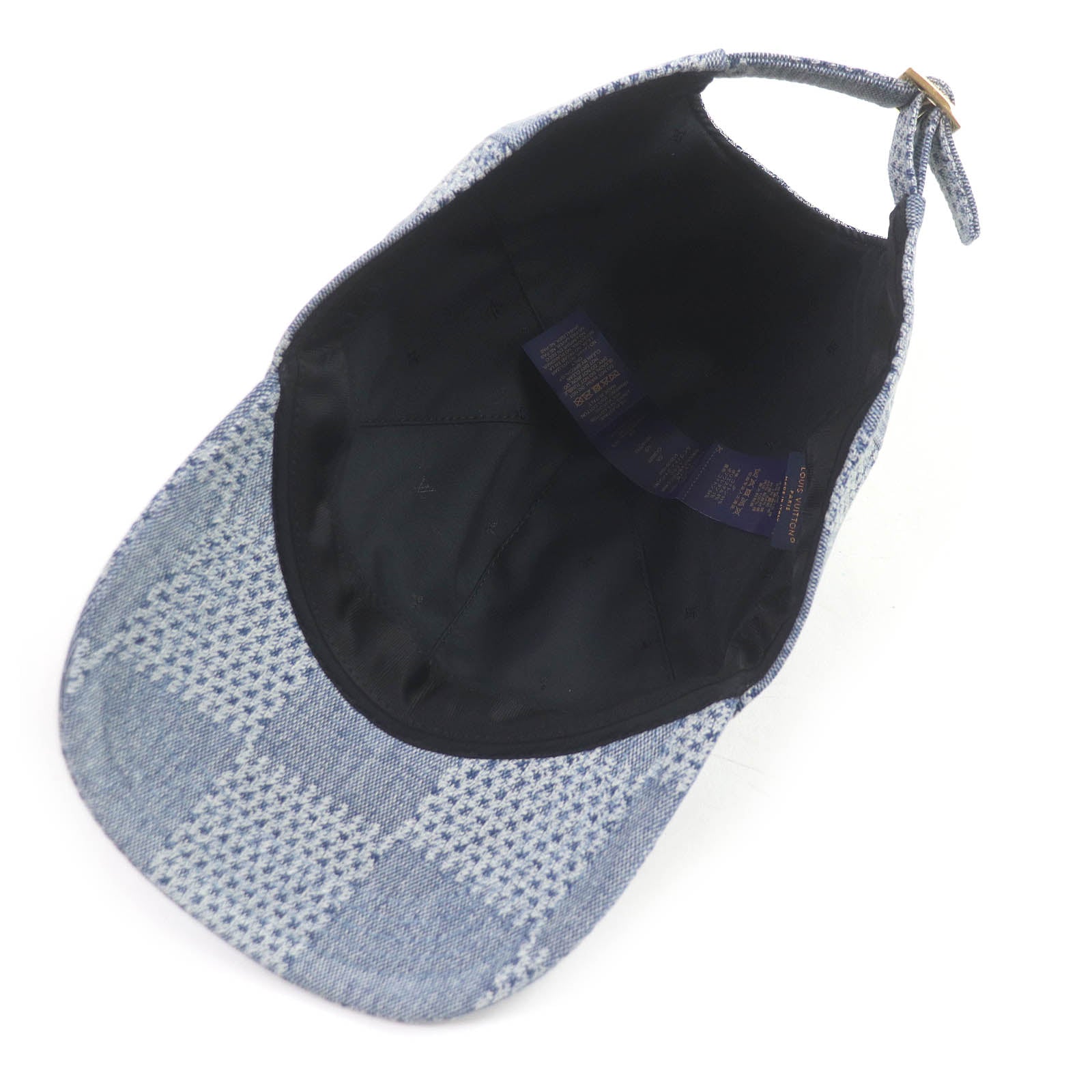 Louis Vuitton Damier Denim 3D Cap M7534L