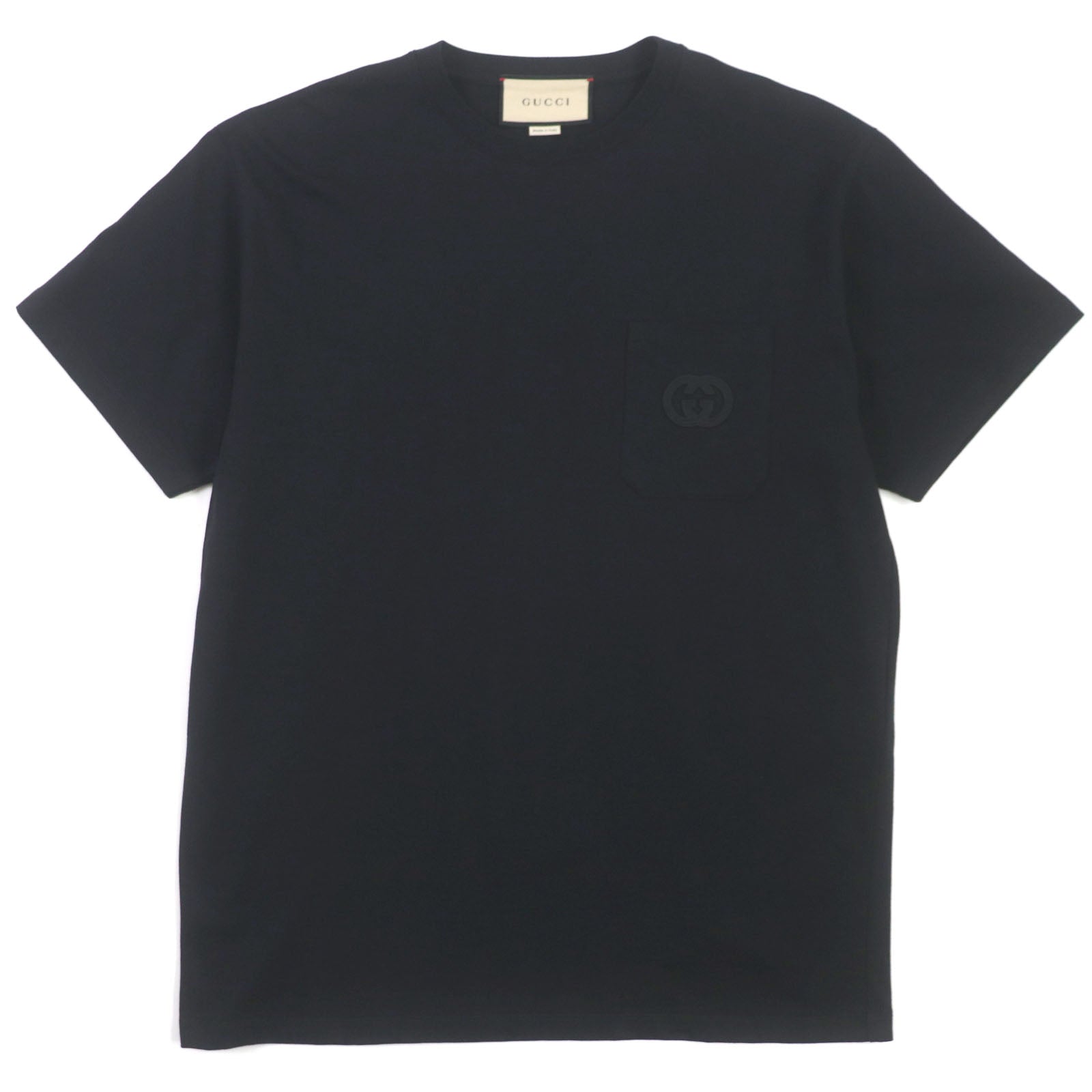 Gucci Cotton Jersey T-Shirt Black S