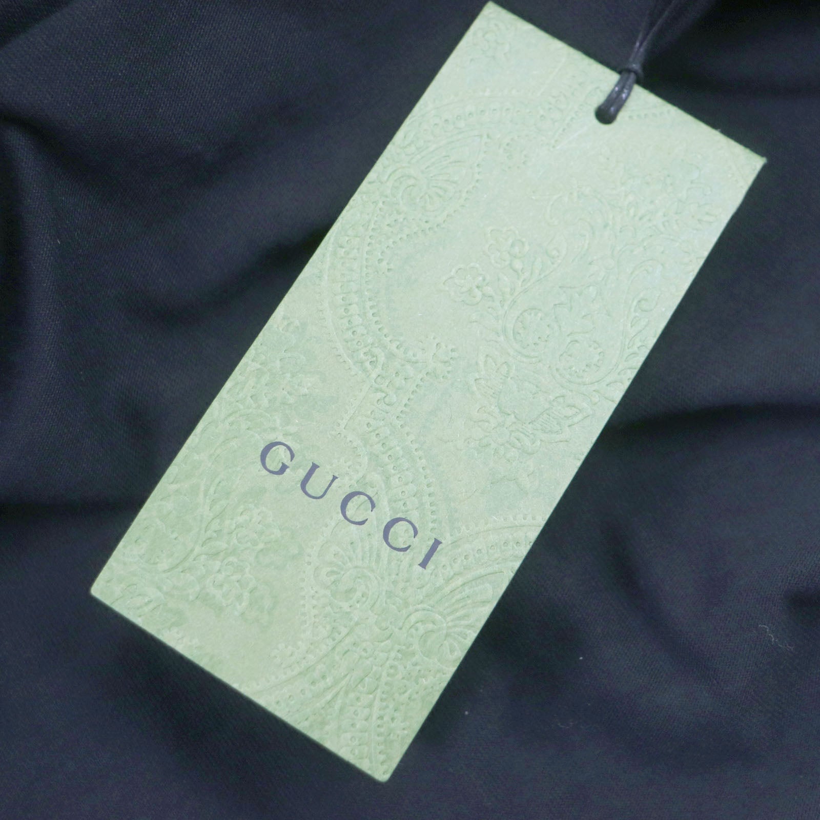 Gucci Cotton Jersey T-Shirt Black S