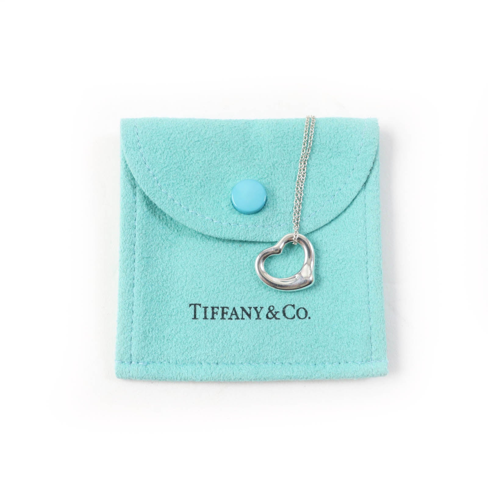 Tiffany & Co Elsa Peretti Open Heart Necklace