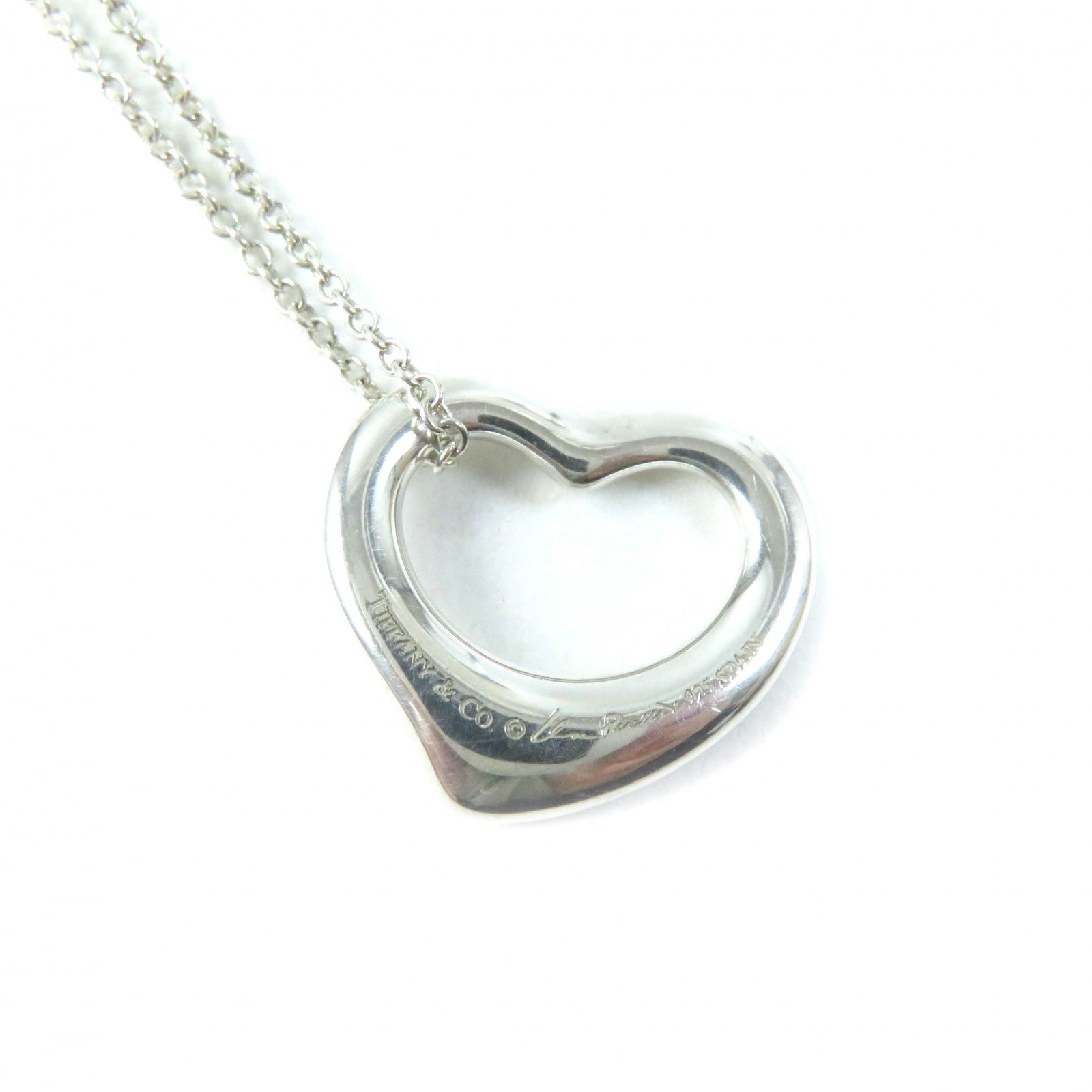 Tiffany & Co Elsa Peretti Open Heart Necklace