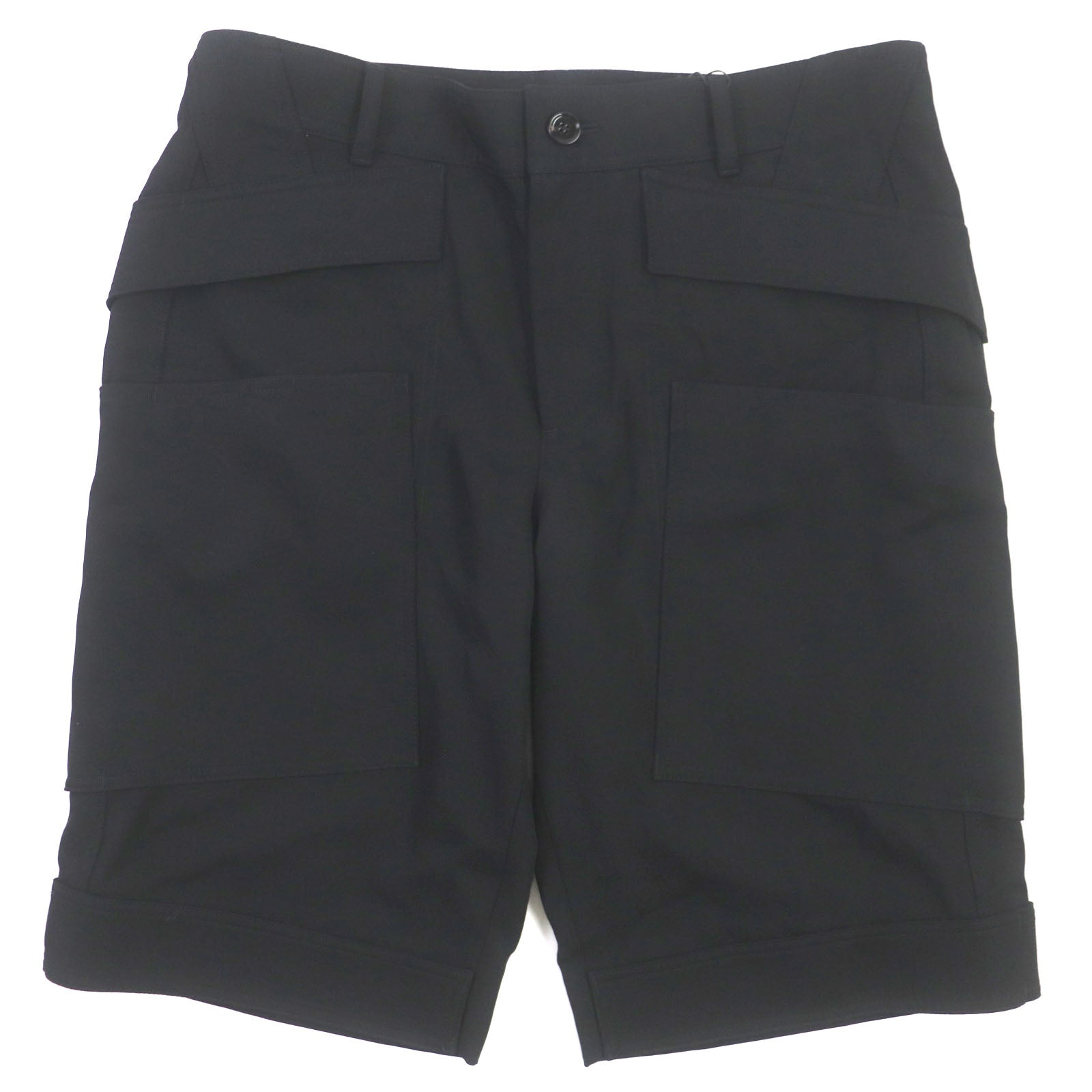 Burberry Wool Cupra Panelled Shorts Black 52