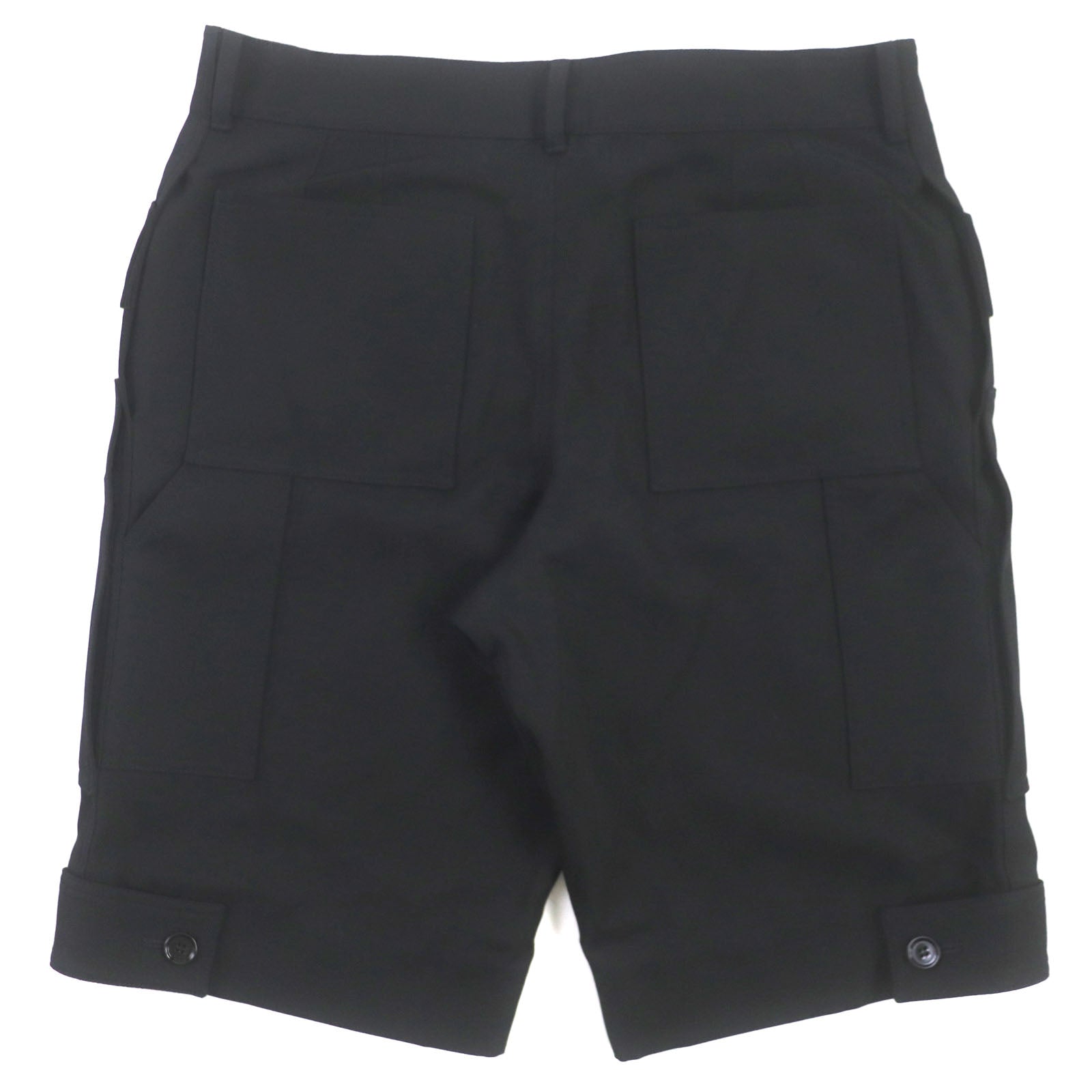 Burberry Wool Cupra Panelled Shorts Black 52