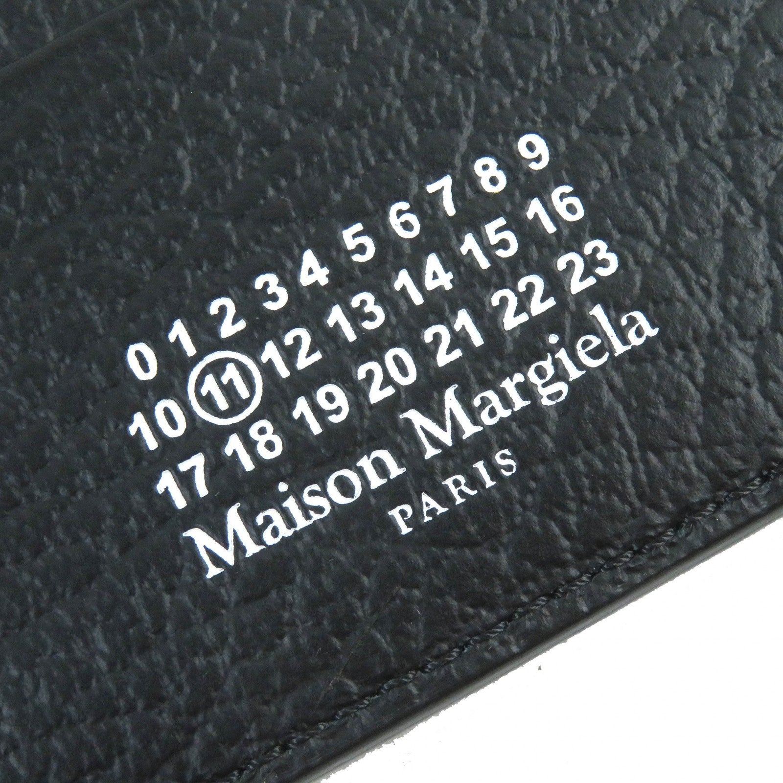 Maison Margiela Leather Card Holder Black