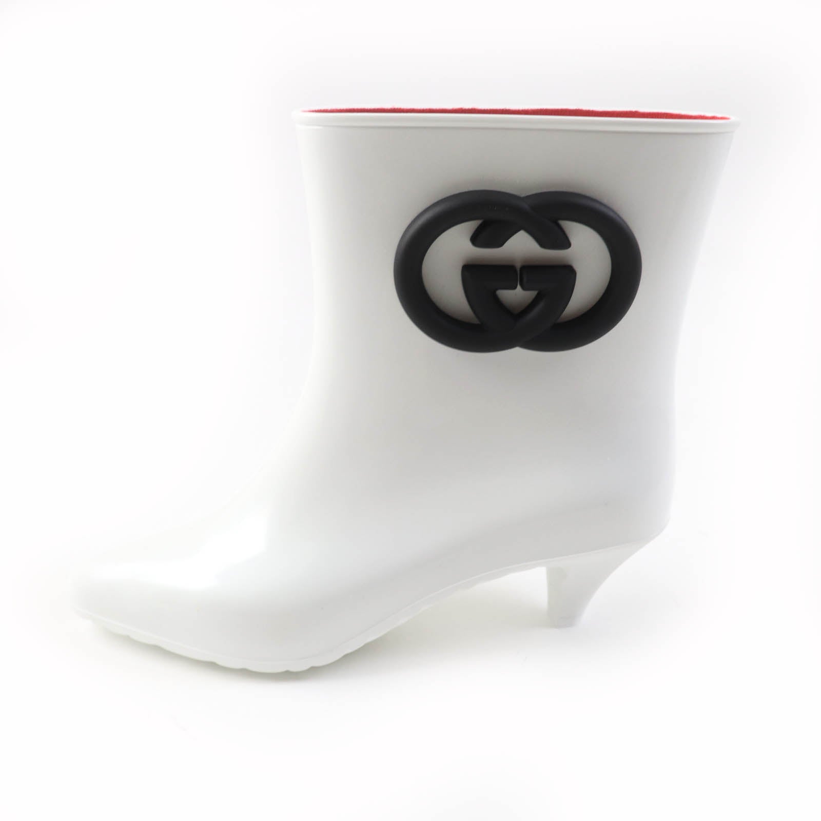 Gucci Interlocking G Rubber Rain Boots Women