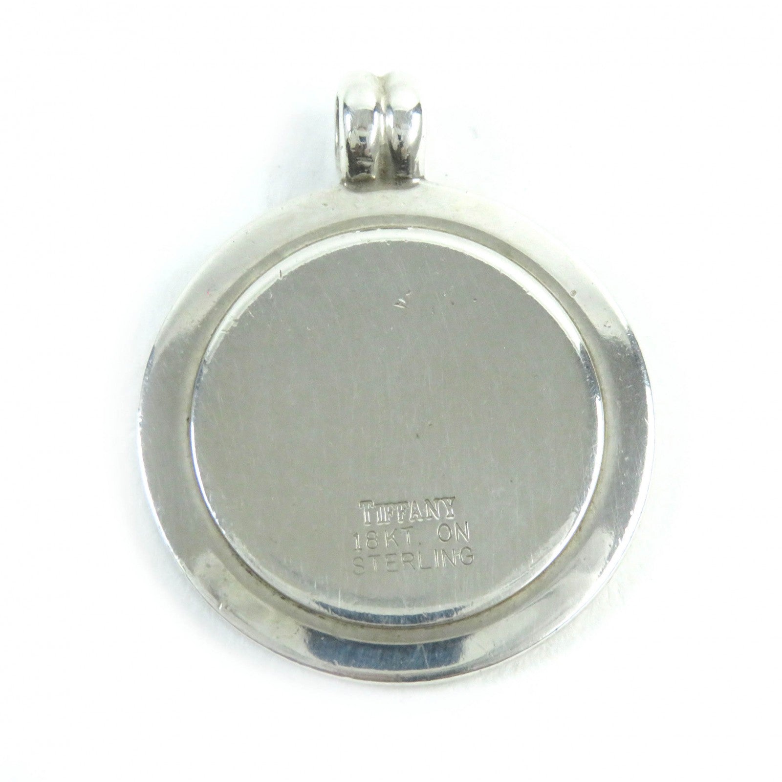 Tiffany & Co Saint Christopher Coin Pendant SV925