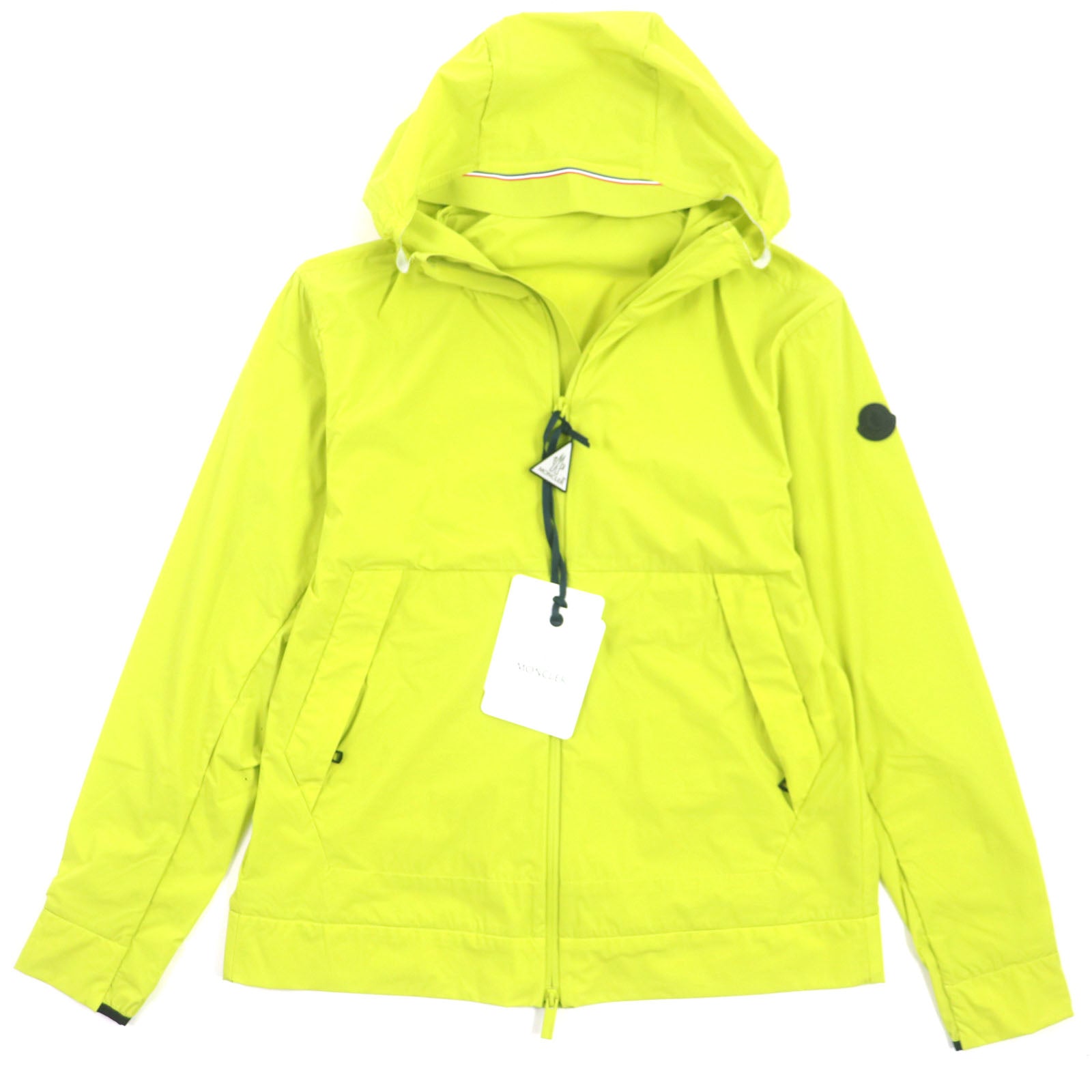 Moncler GIVRAY Nylon Jacket Lime Yellow