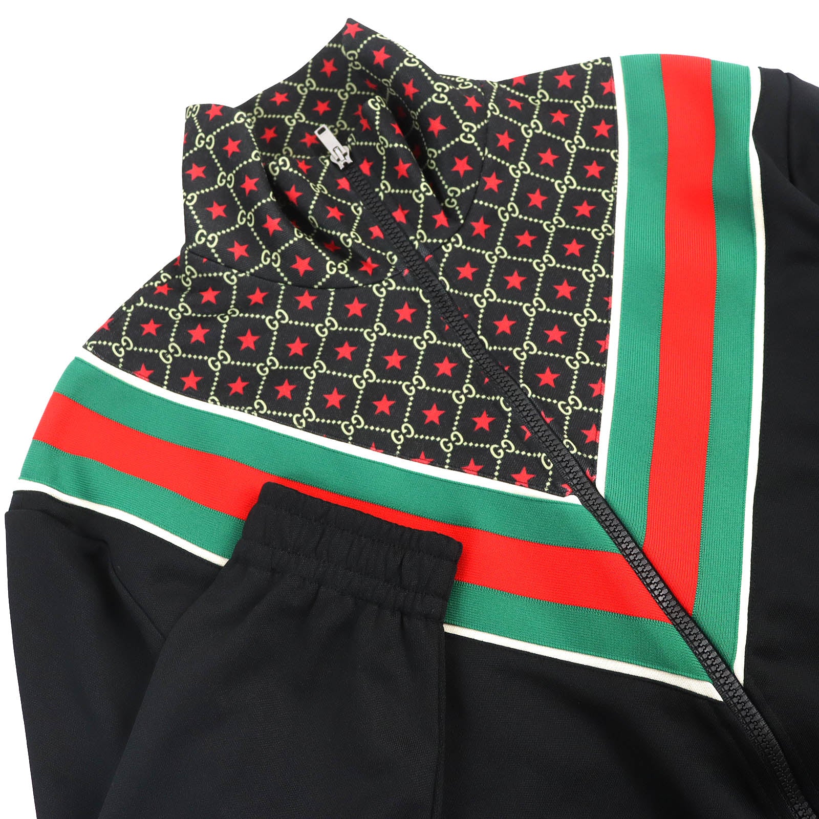 Gucci GG Star Webline Track Jacket Black S