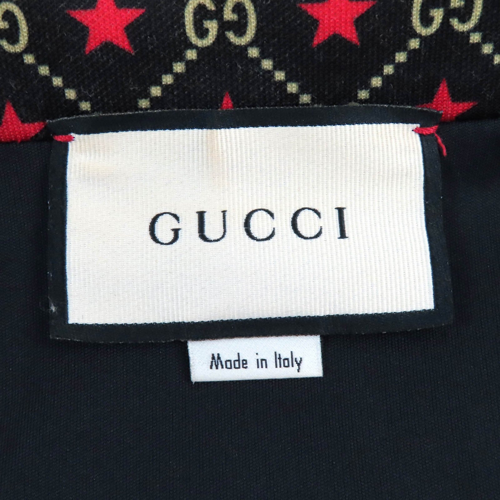 Gucci GG Star Webline Track Jacket Black S