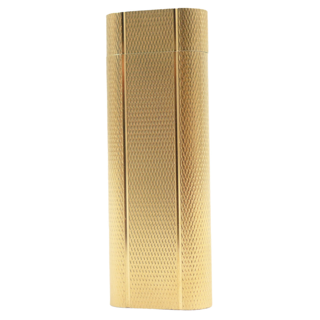 Cartier Oval Pattern Roller Lighter Gold