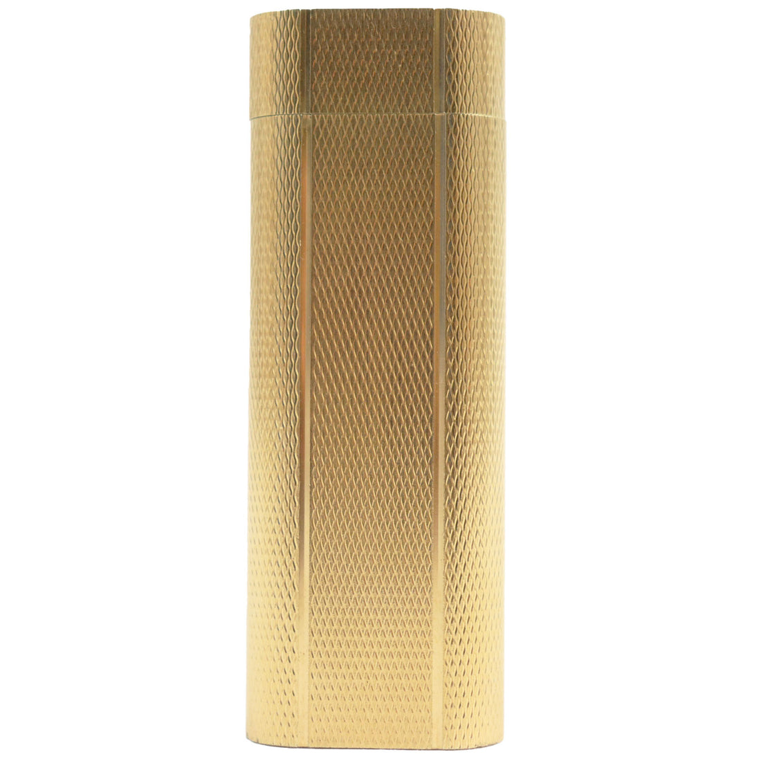 Cartier Oval Pattern Roller Lighter Gold