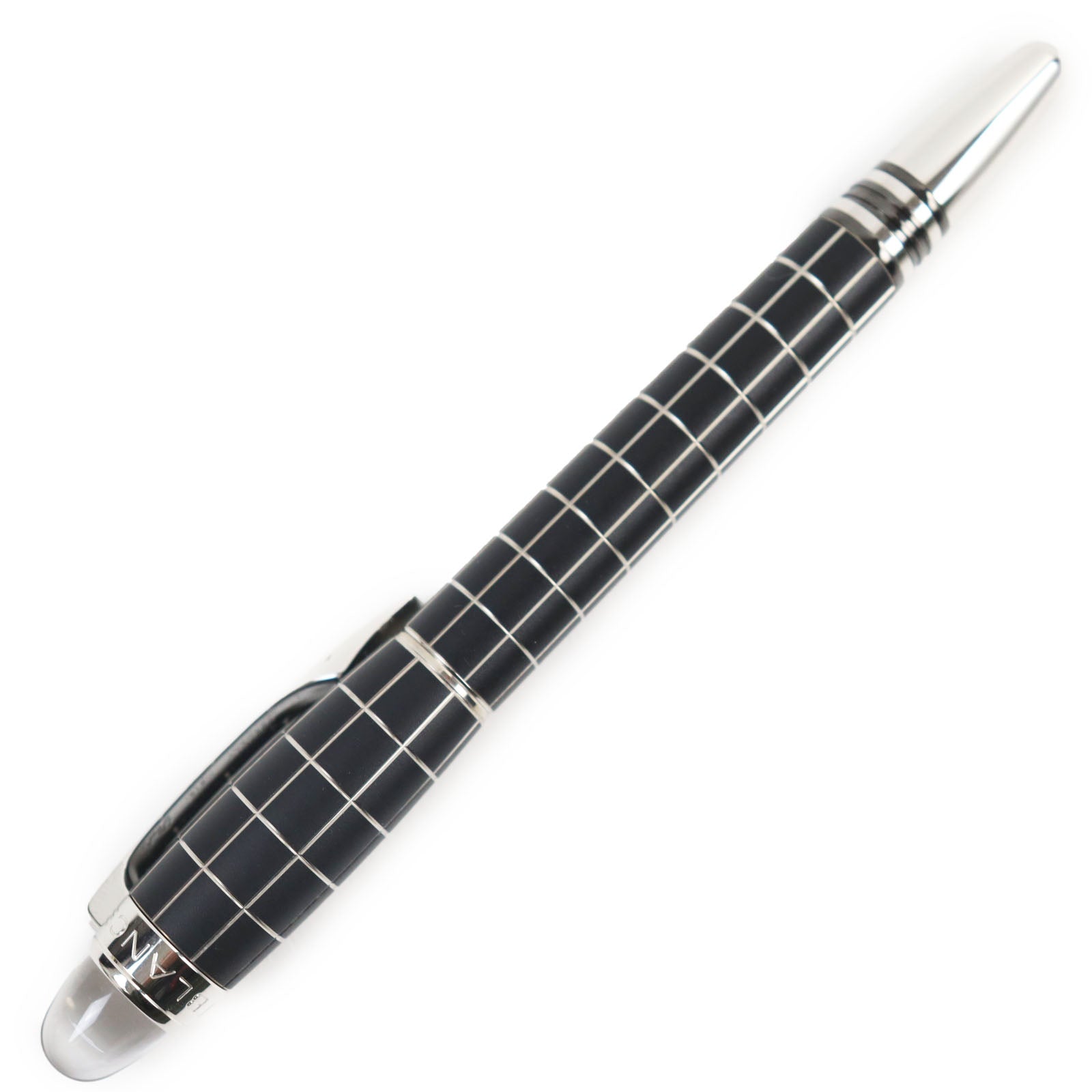 Montblanc Starwalker K14 Fountain Pen Black Silver