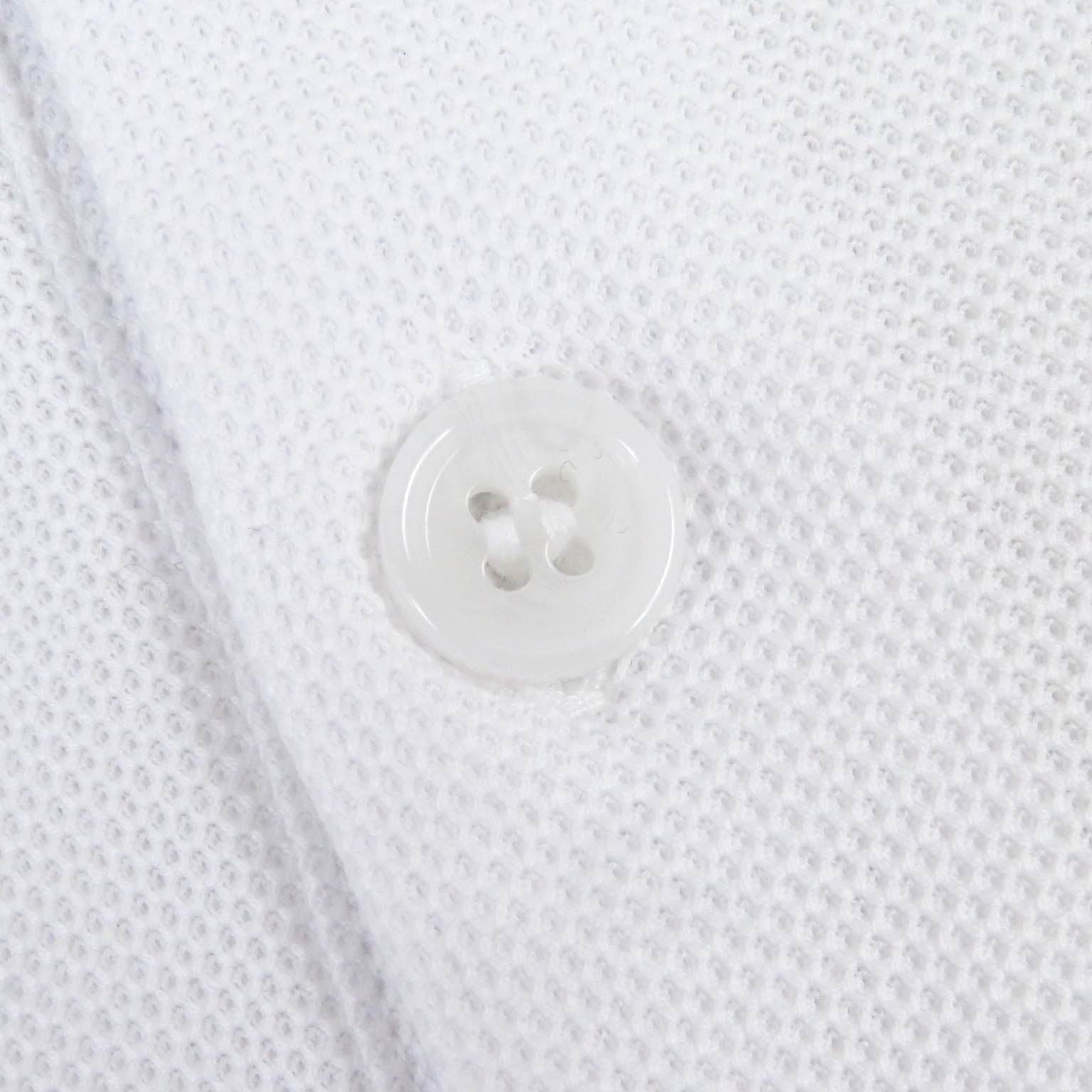 Burberry Cotton Logo Polo Shirt White S