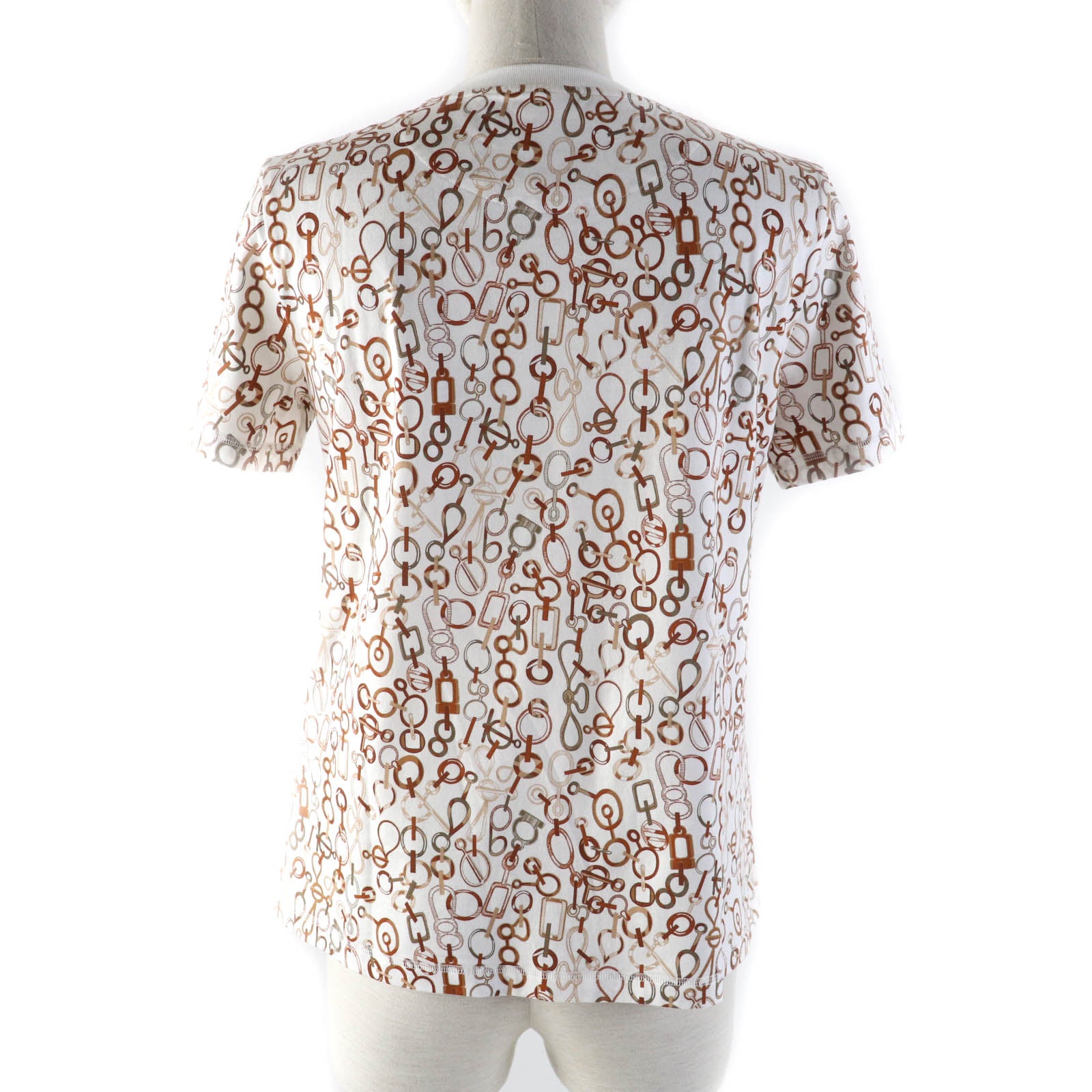 Hermes Cotton T-shirt 36 Do Re Boucles