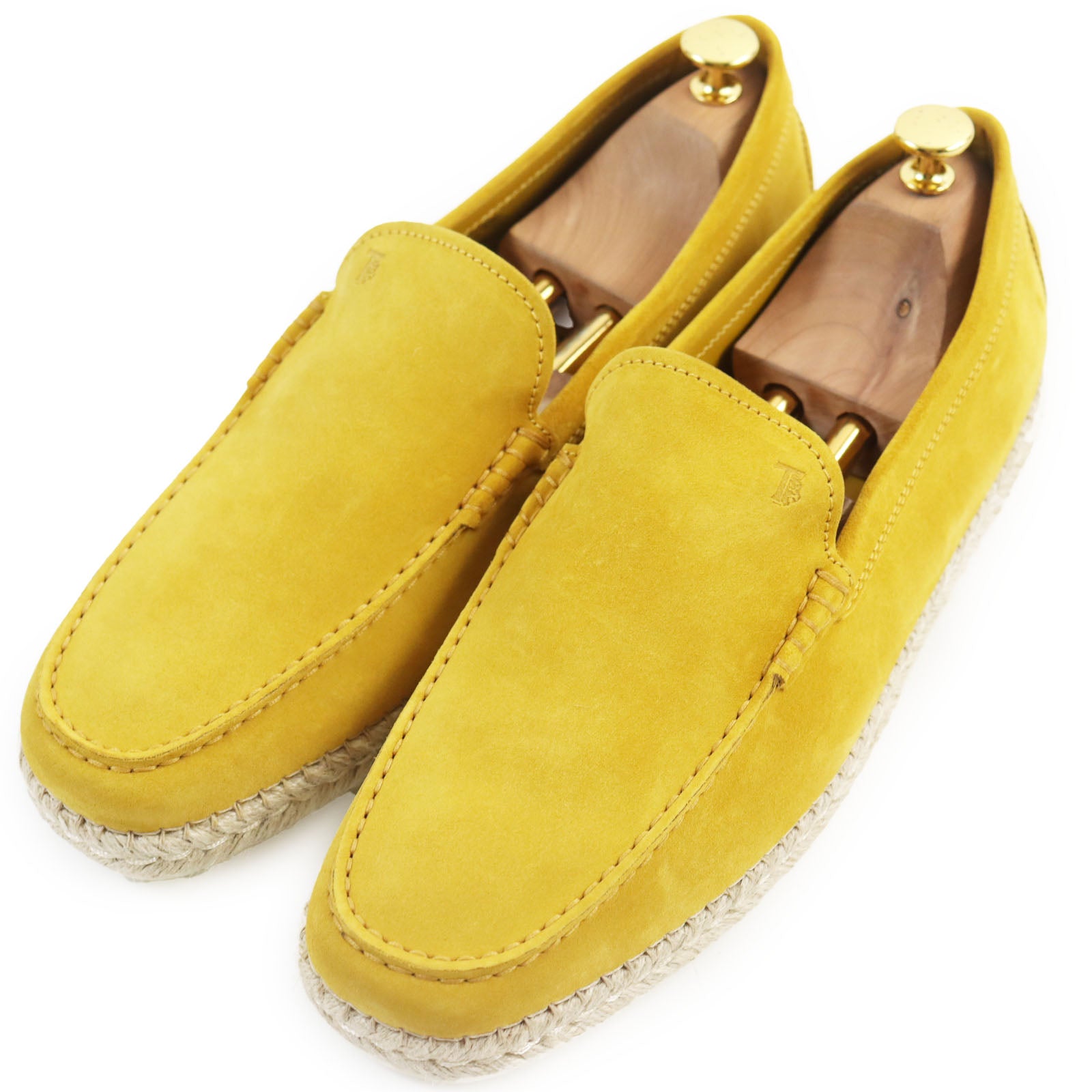 Tod's Suede Leather Espadrille Slip-On Shoes