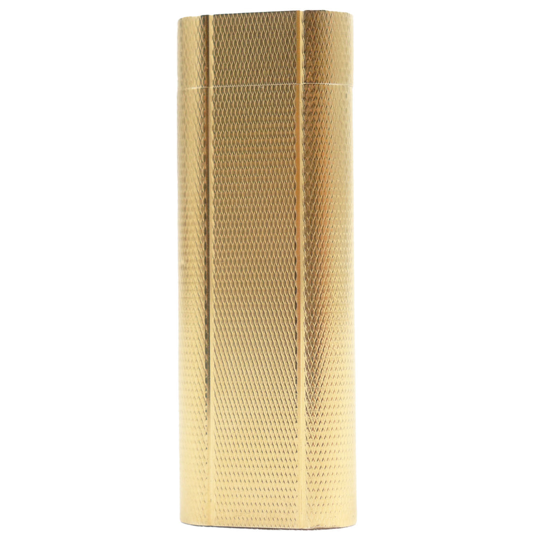 Cartier Oval Pattern Roller Lighter Gold