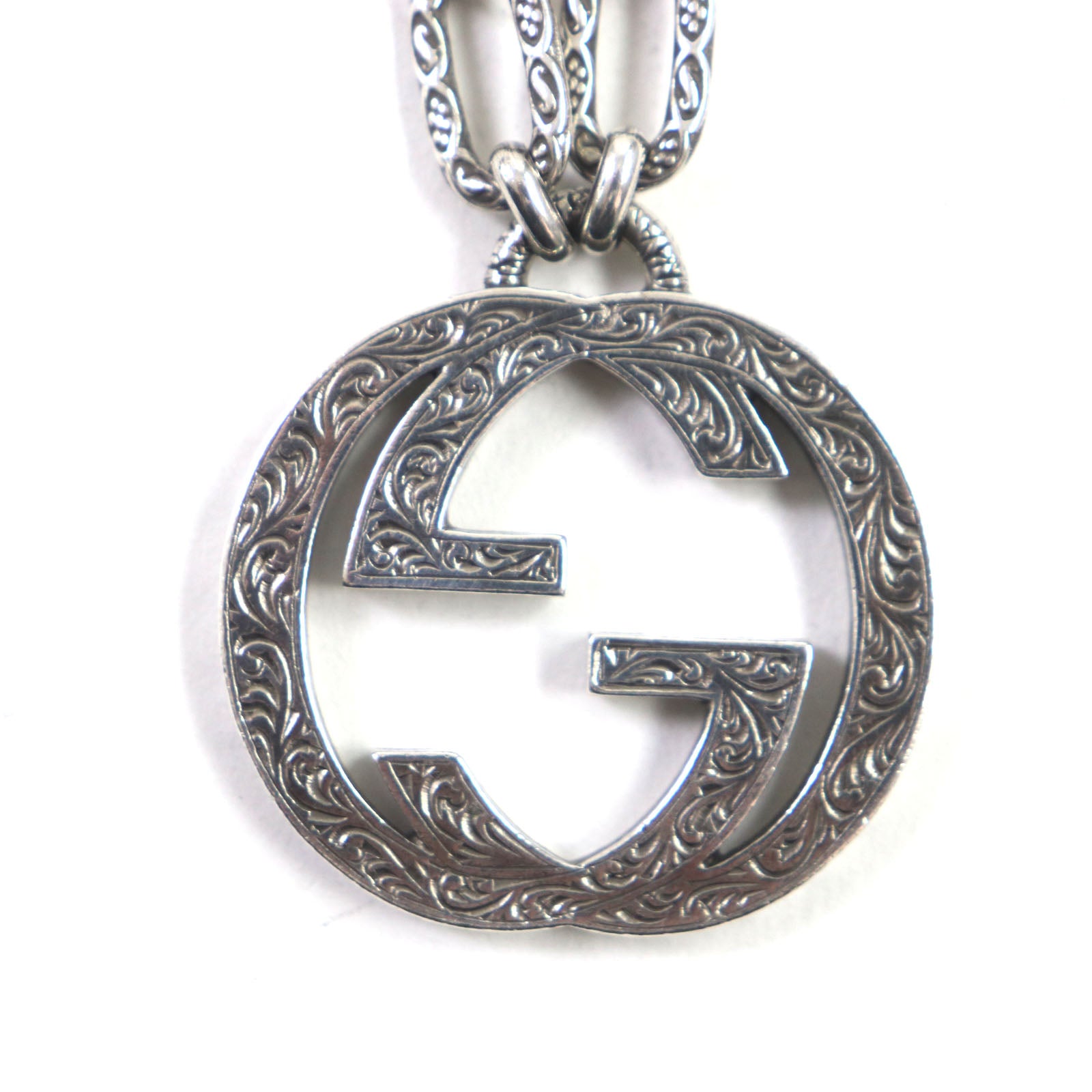 Gucci AG925 Interlocking G Necklace