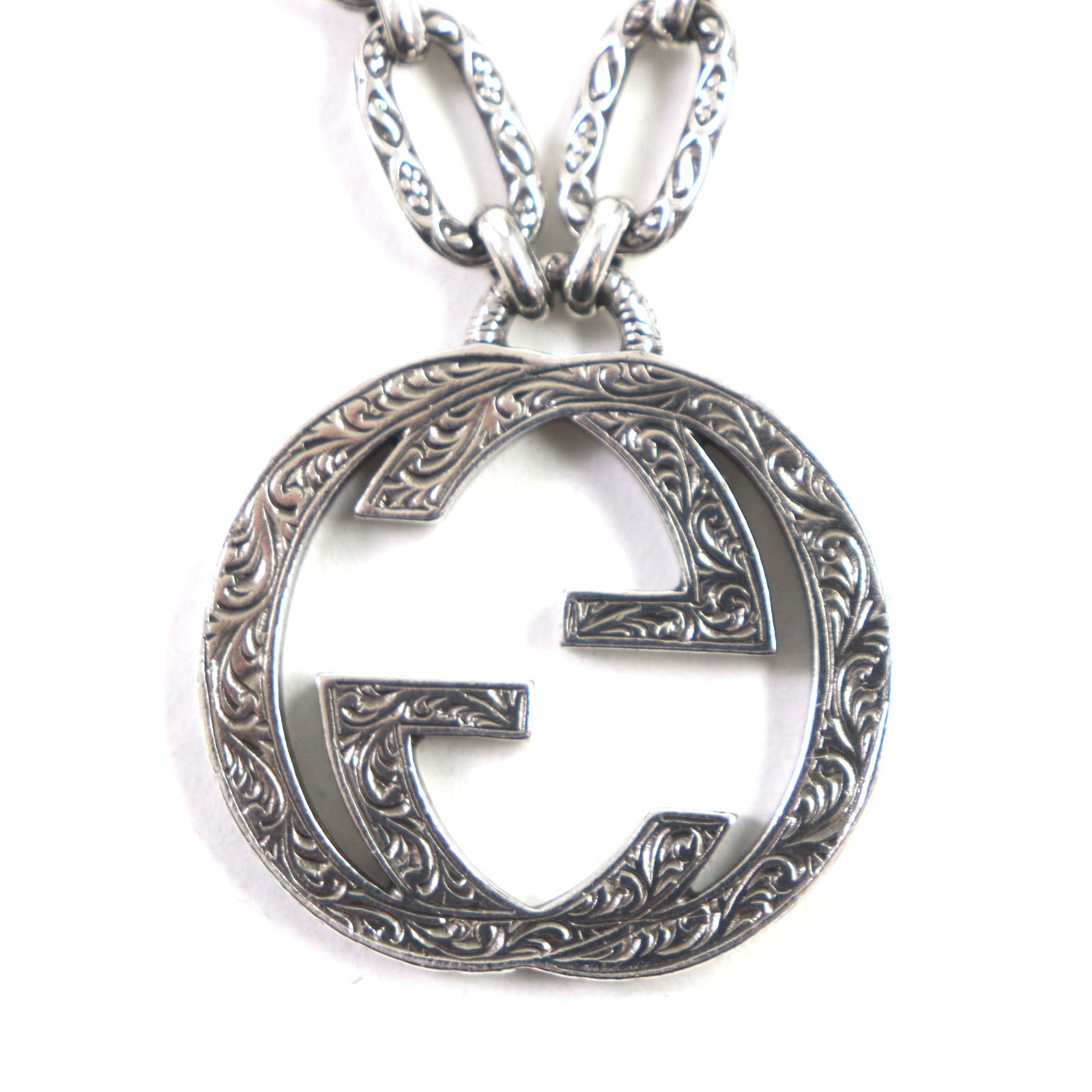 Gucci AG925 Interlocking G Necklace