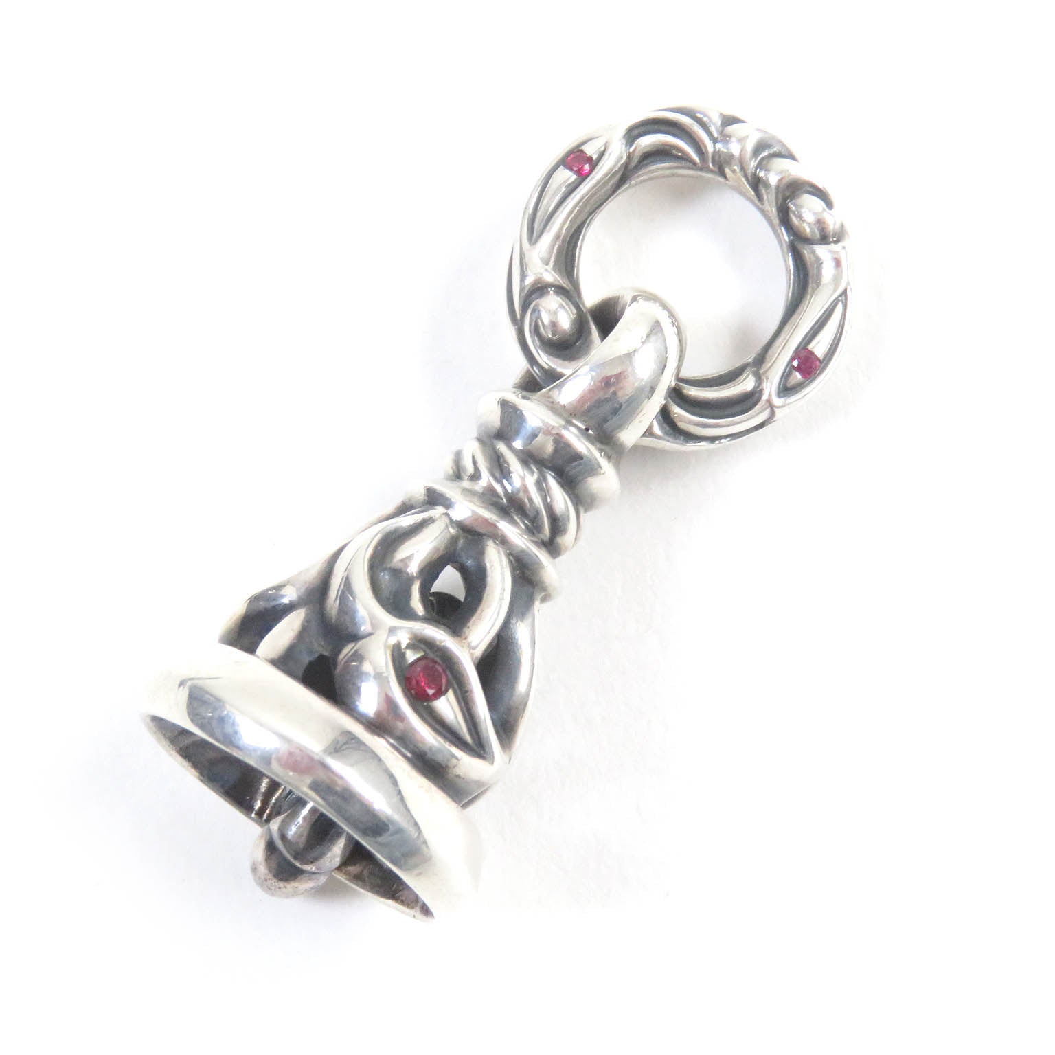 LONE ONES Ruby Necklace Charm Pendant SV925