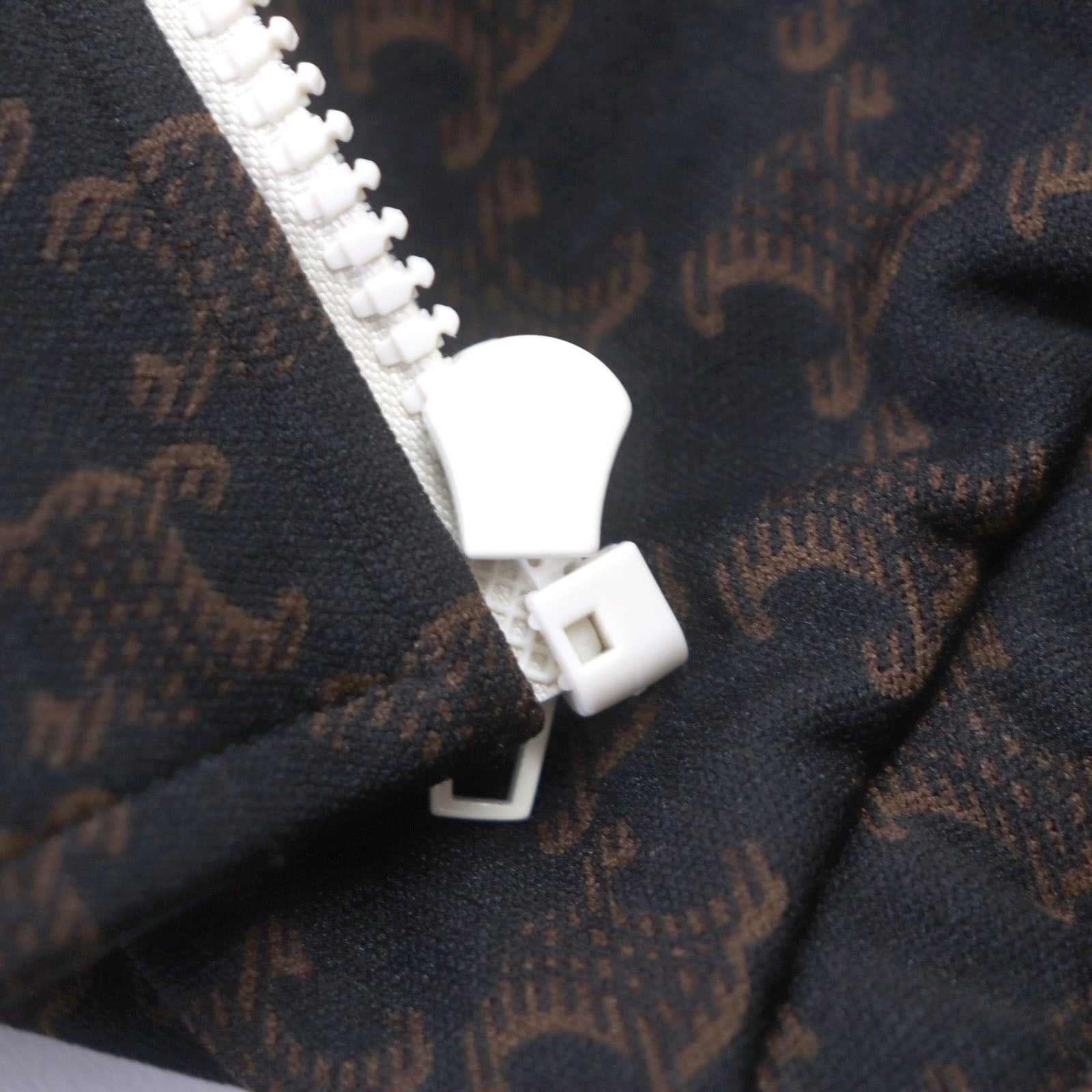 Celine Monogram Triomphe Zip Hoodie Jacket