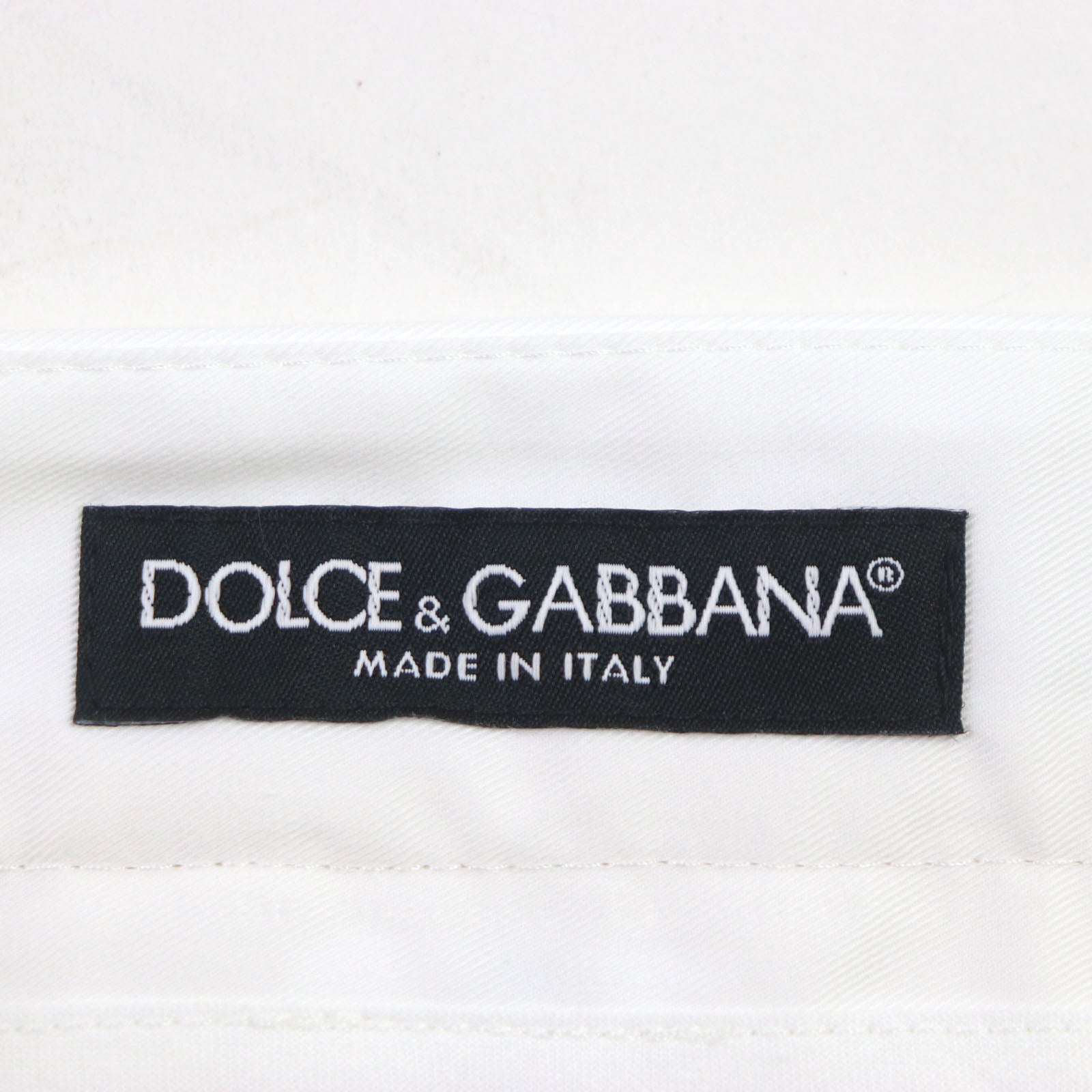 Dolce & Gabbana Cotton Pants Black 46 Men