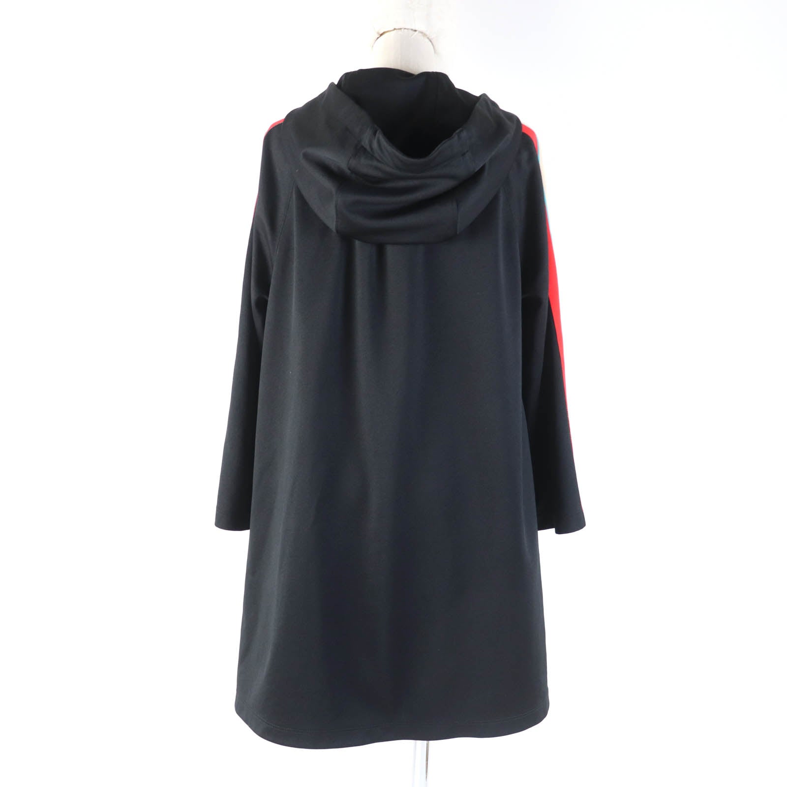 Gucci Armline Logo Half Zip Hooded Dress