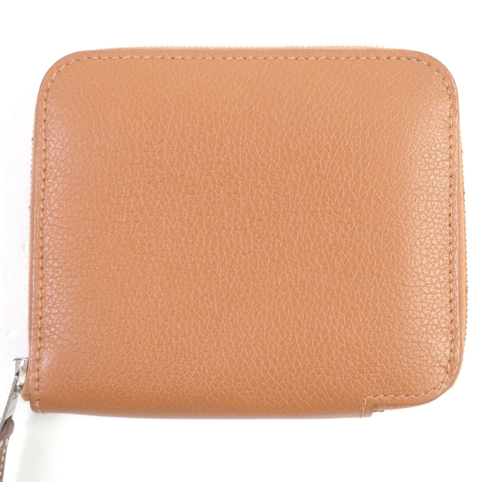 HERMES Azap Compact Coin Case Biscuit 2023