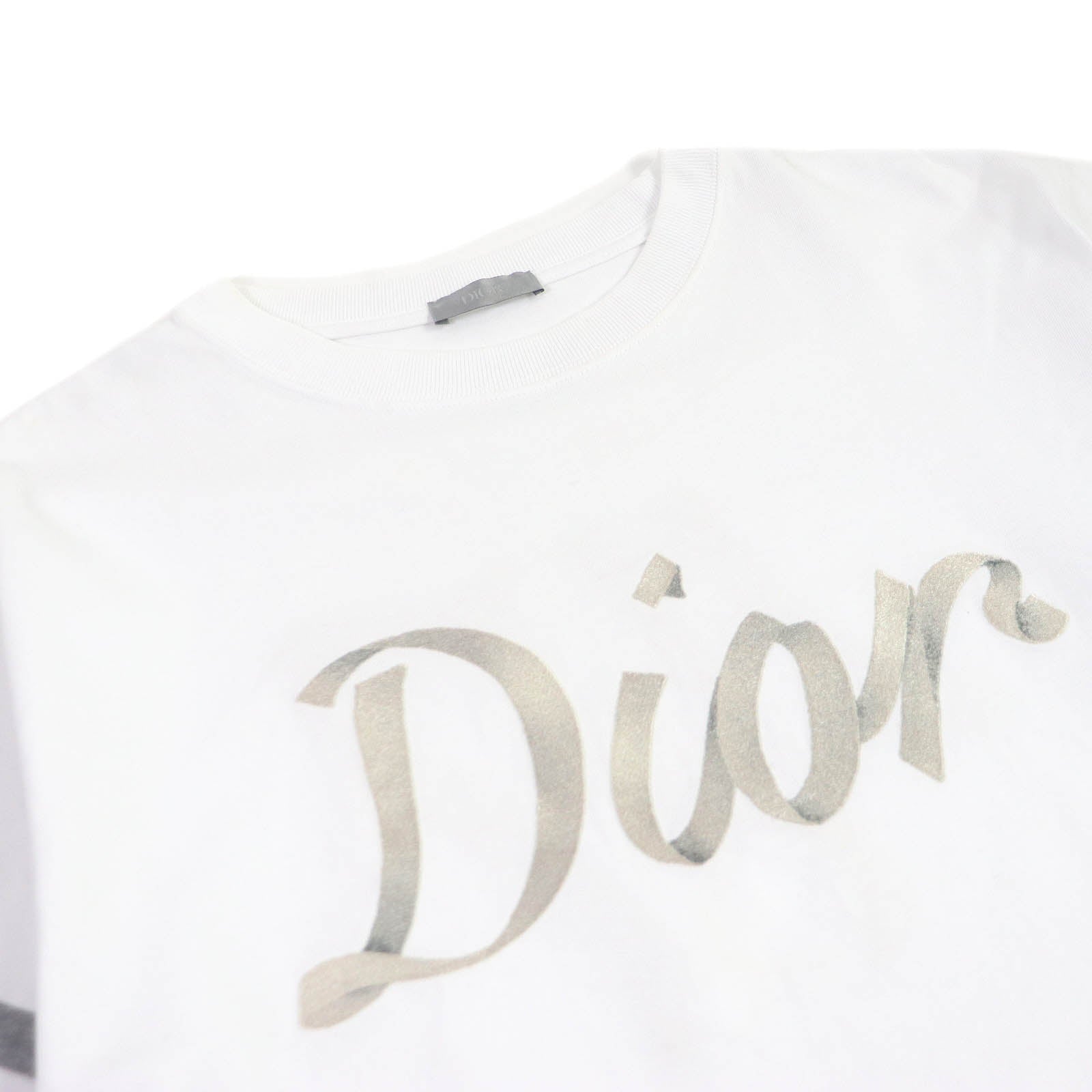 Dior Cotton Logo T-shirt White M